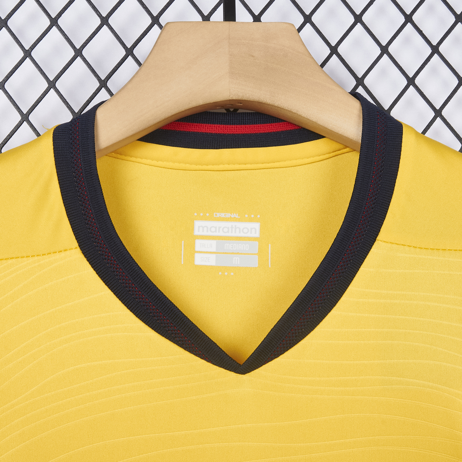 AlphaJersey-Ecuador 2026 Home Yellow Jersey - Fans Version