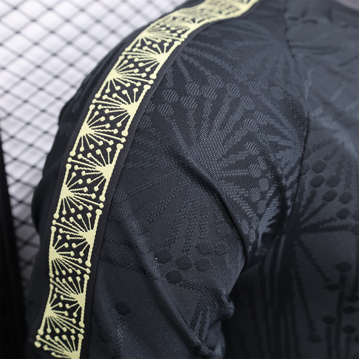 AlphaJersey-Mexico 2025 Gold Cup Black Special Edition Jersey - Player Version