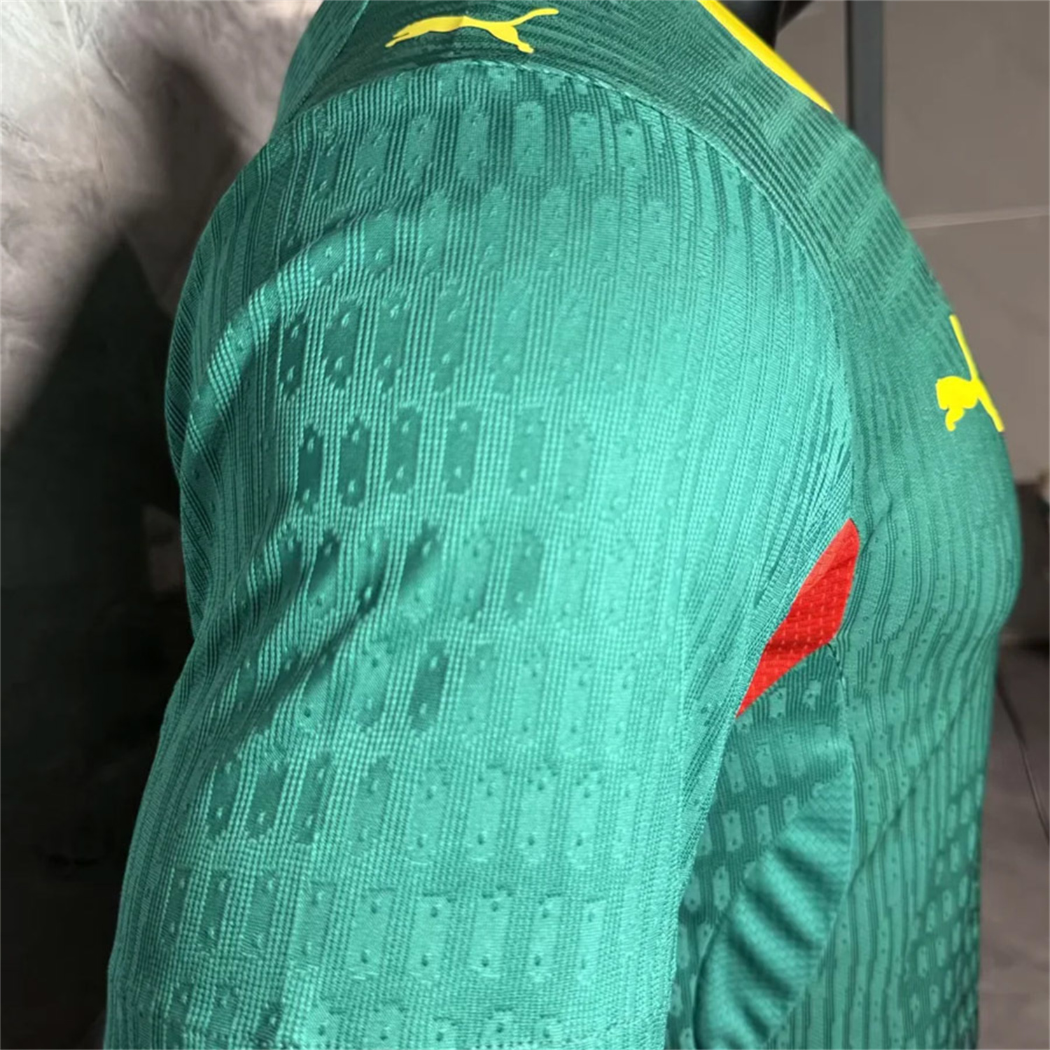 AlphaJersey-Senegal 2026 Away Green Jersey - Player Version