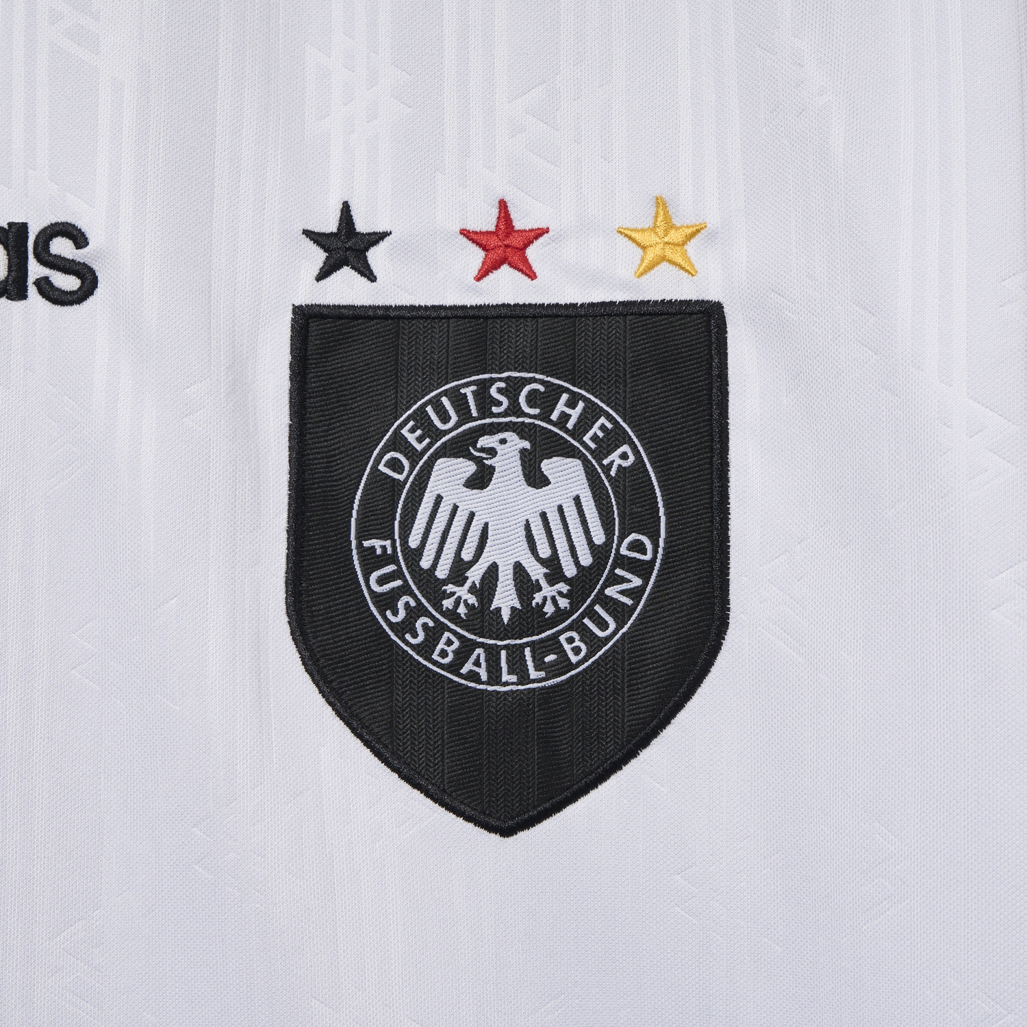AlphaJersey-Retro Germany 1996 Home Long Sleeves Jersey