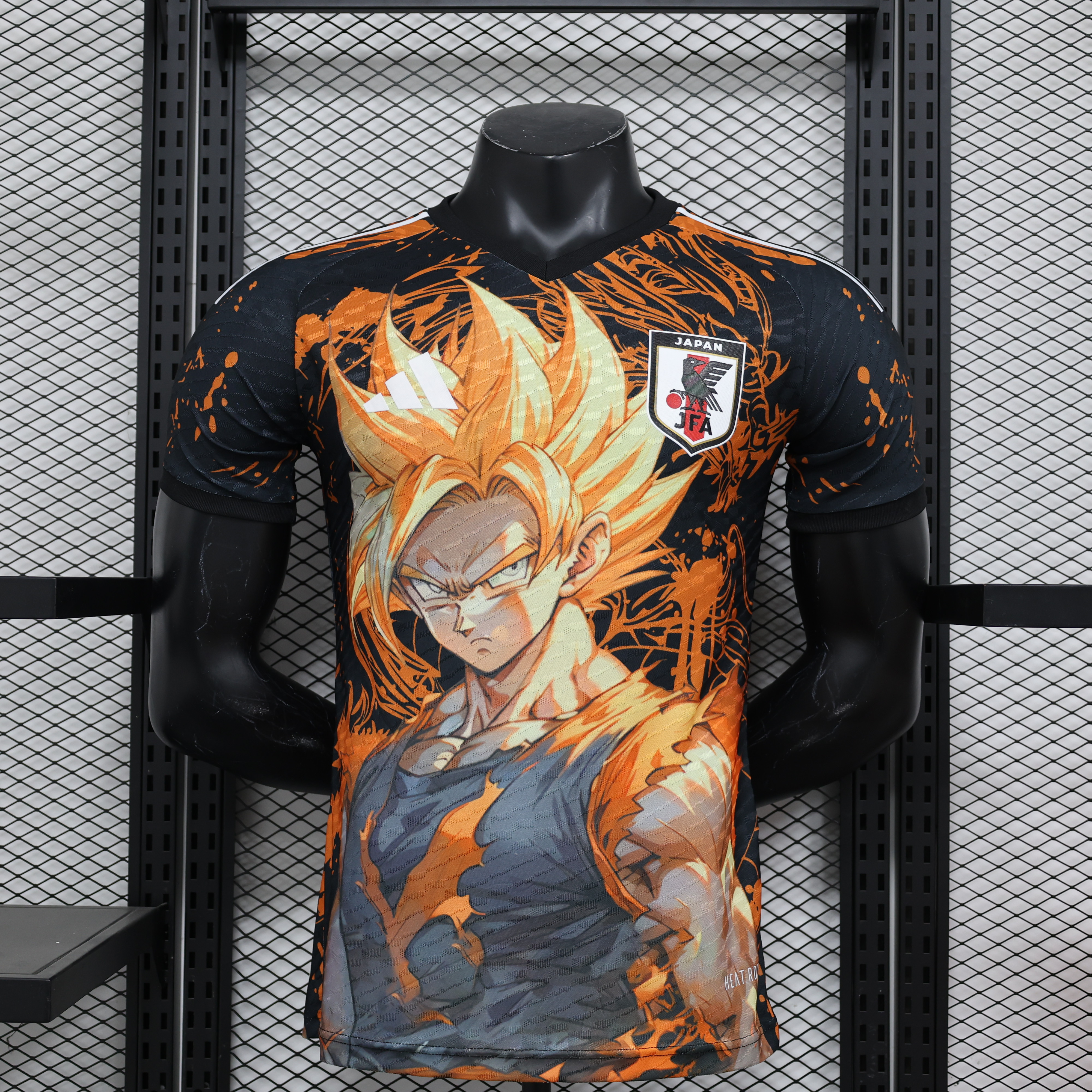 AlphaJersey-Japan 2024 Super Saiyan 1 Special Edition Jersey - Player Version