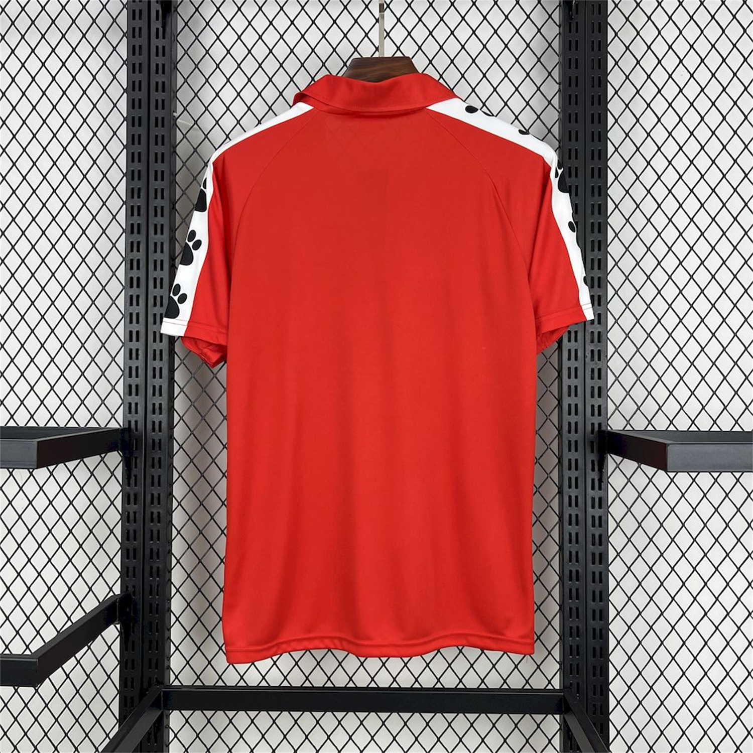 AlphaJersey-Retro Real Oviedo Vetusta 1990-91 Away Red Jersey