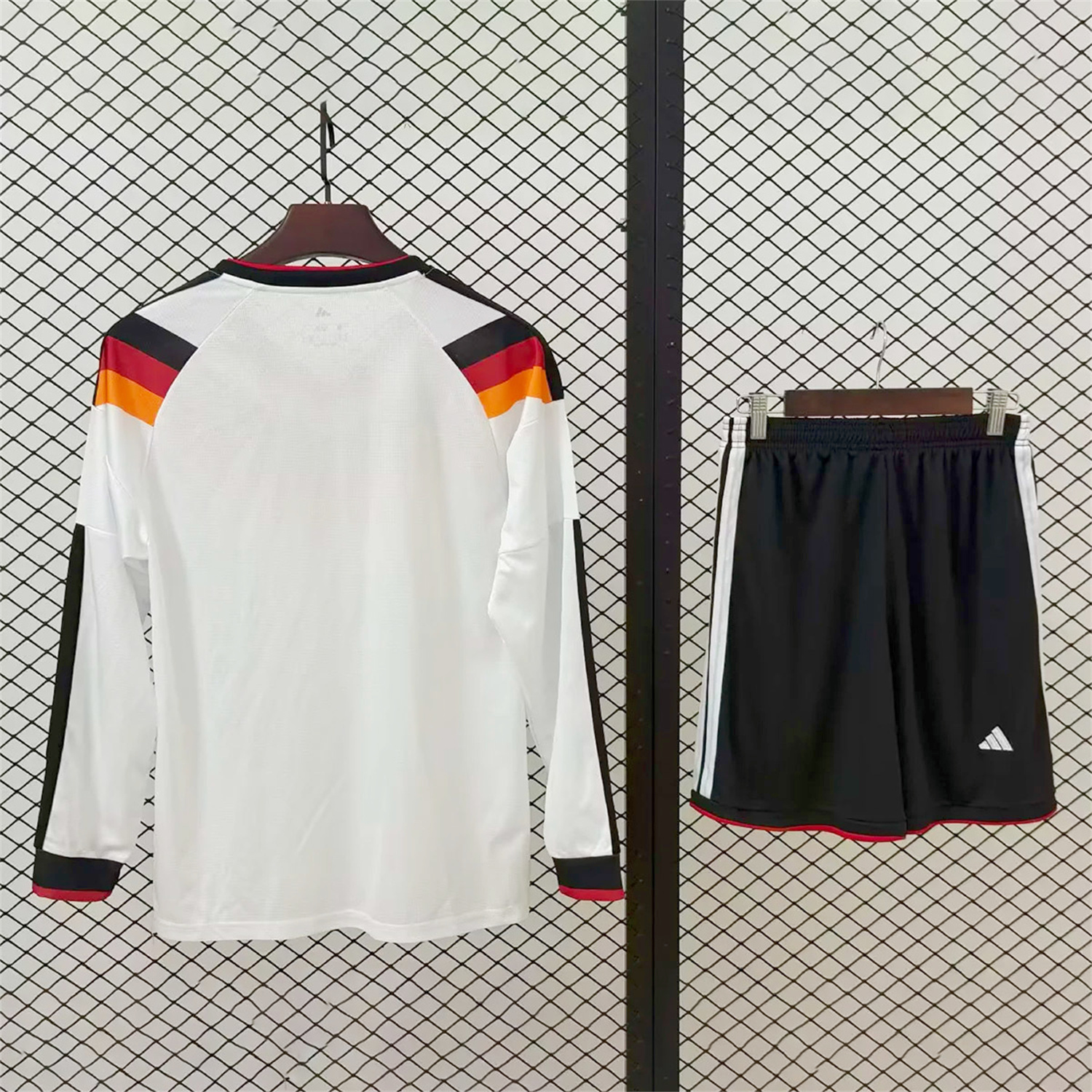 AlphaJersey-Germany 2026 Home Long Sleeves Kids Kit - Fans Version