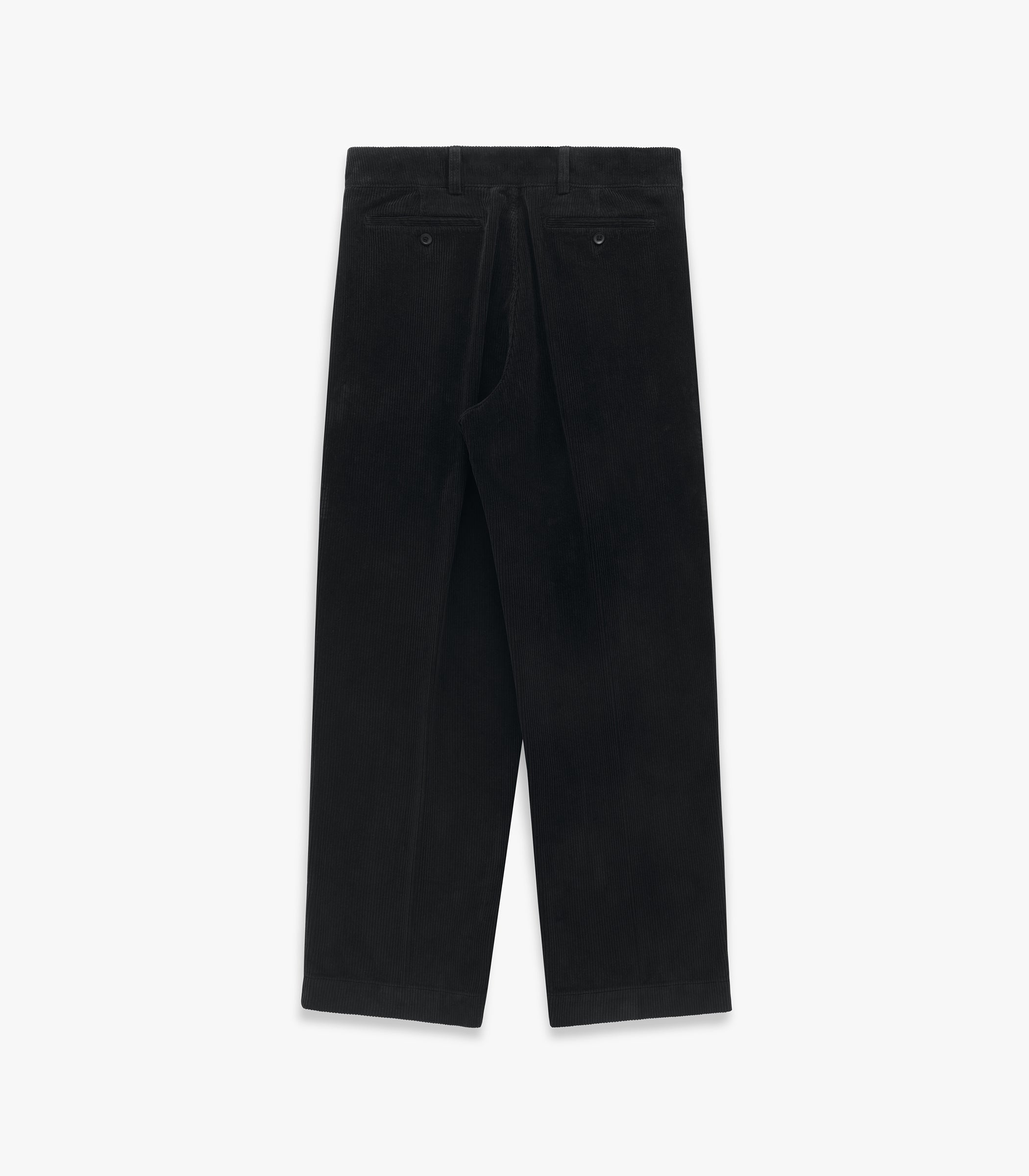 Canal Pleated Corduroy Cotton Pant | Modern Menswear by yycbvcnbmmnbm