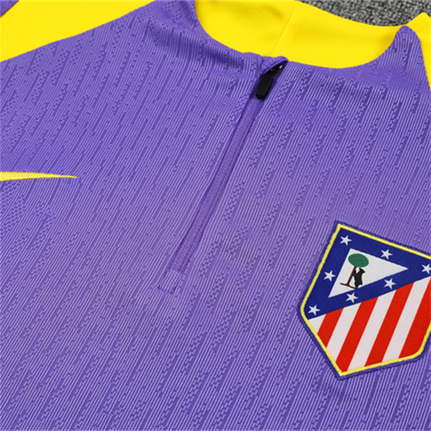 AlphaJersey-Atletico Madrid 25-26 Long Sleeves Training Set - Purple Top & Purple Pants