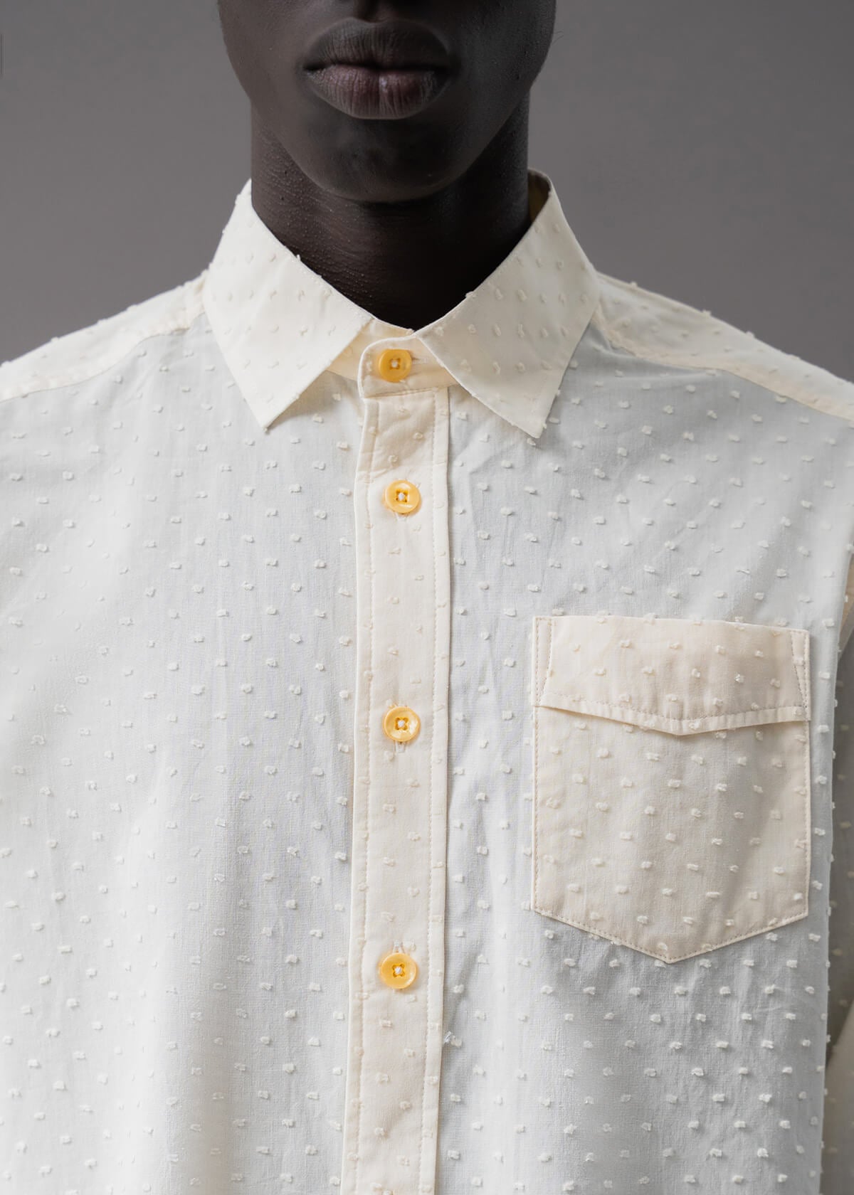 Swiss Dot Shirt | Modern Menswear by yycbvcnbmmnbm