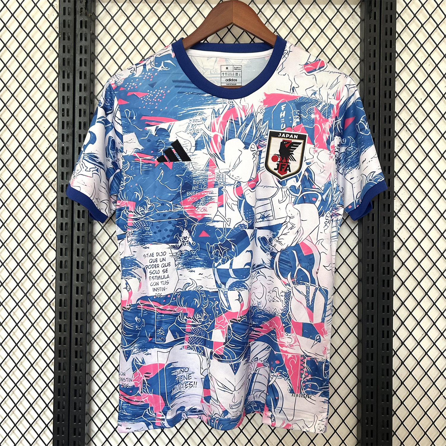 AlphaJersey-Japan 25-26 Blue Vegeta Comic Slice Special Edition Jersey - Fans Version