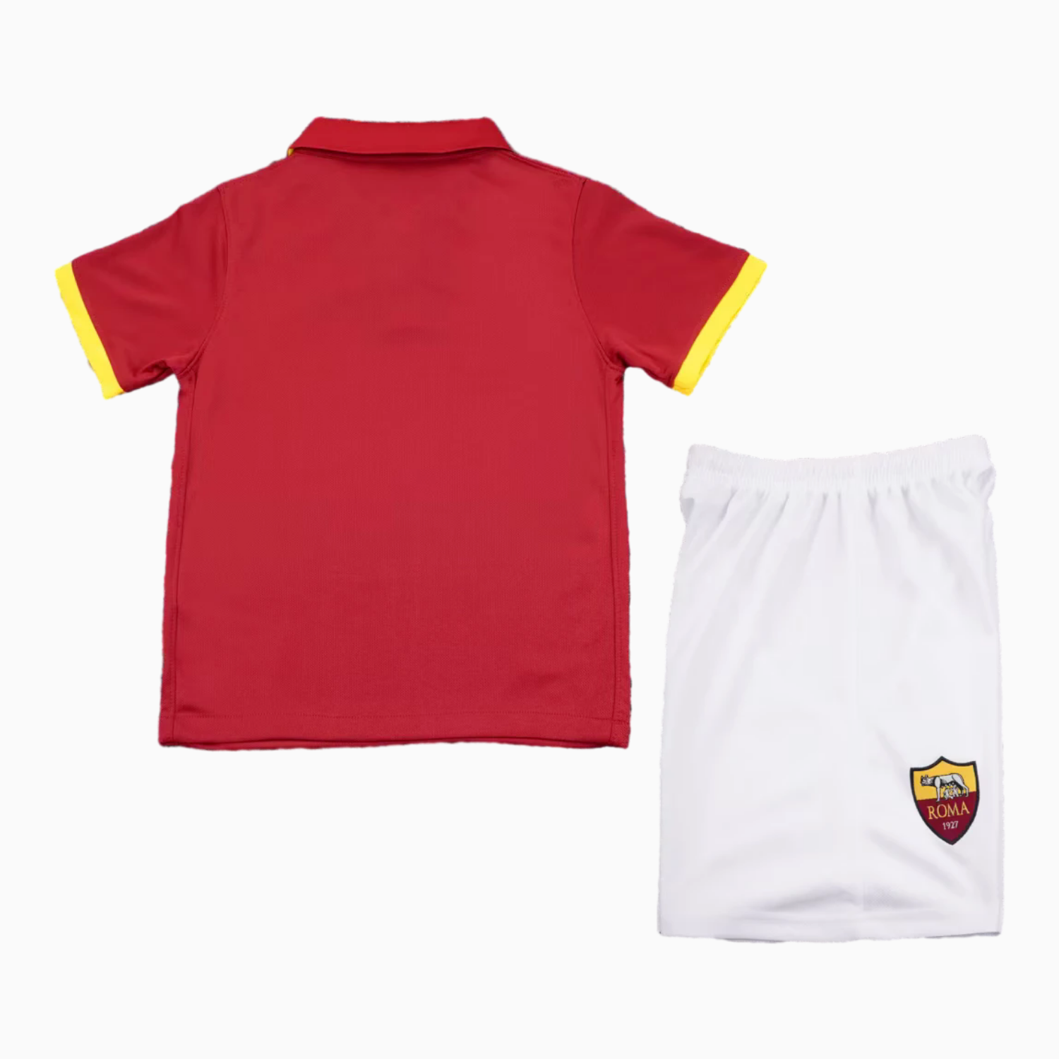 AlphaJersey-Retro Roma 2014-15 Home Kids Kit