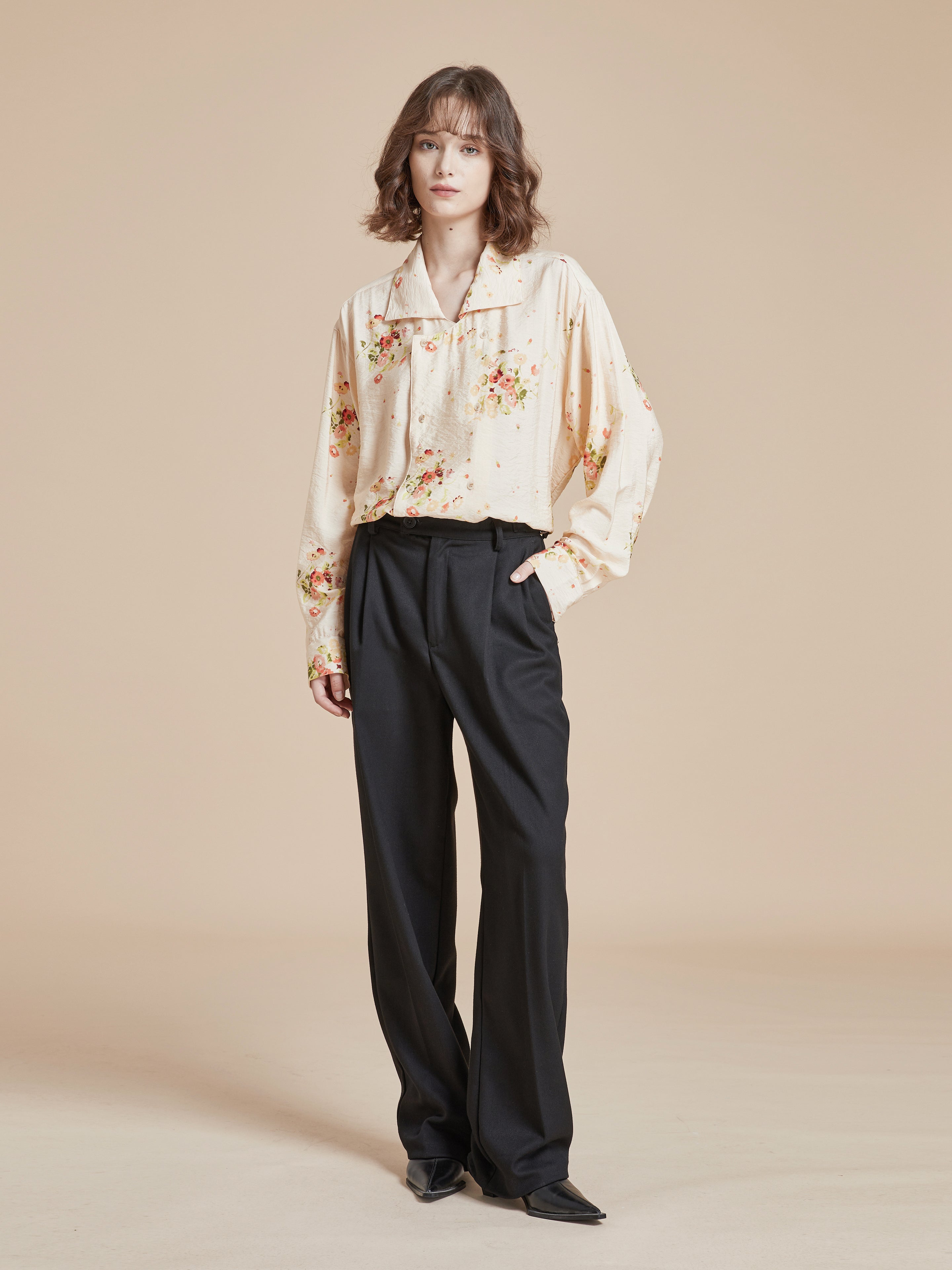Kanhati Garden Long Sleeve Camp Shirt | Modern Menswear by yycbvcnbmmnbm