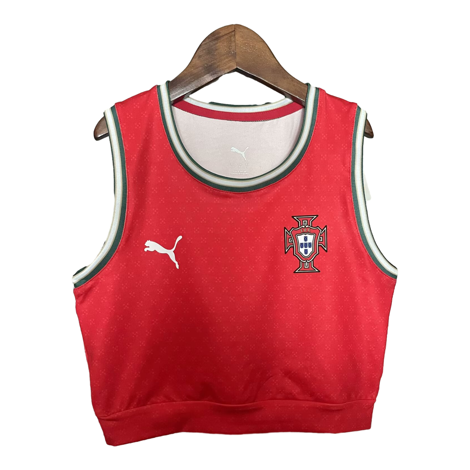 AlphaJersey-Women's Portugal 25-26 Home Red Yoga Vest