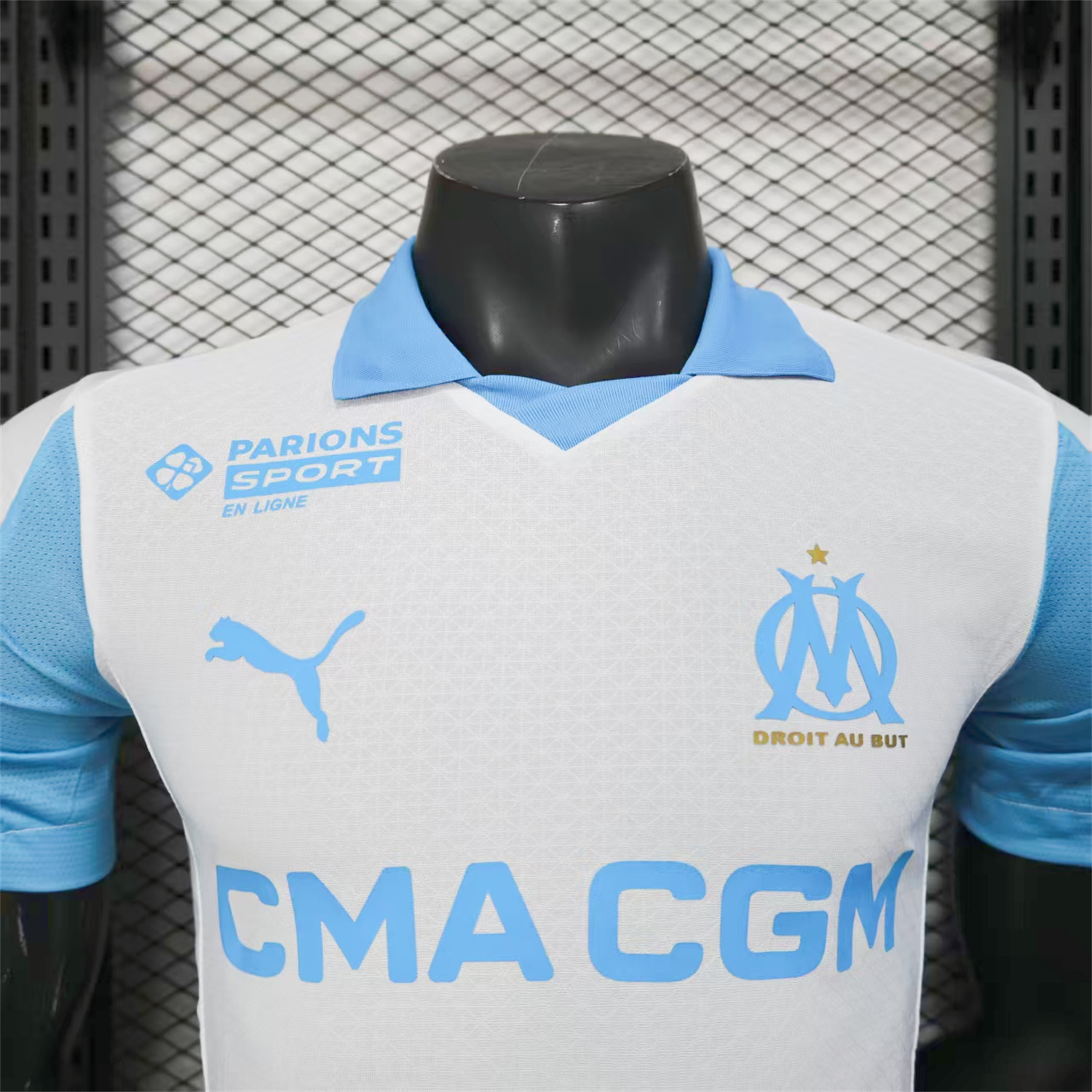 AlphaJersey-Marseille 25-26 Home Jersey - Player Version