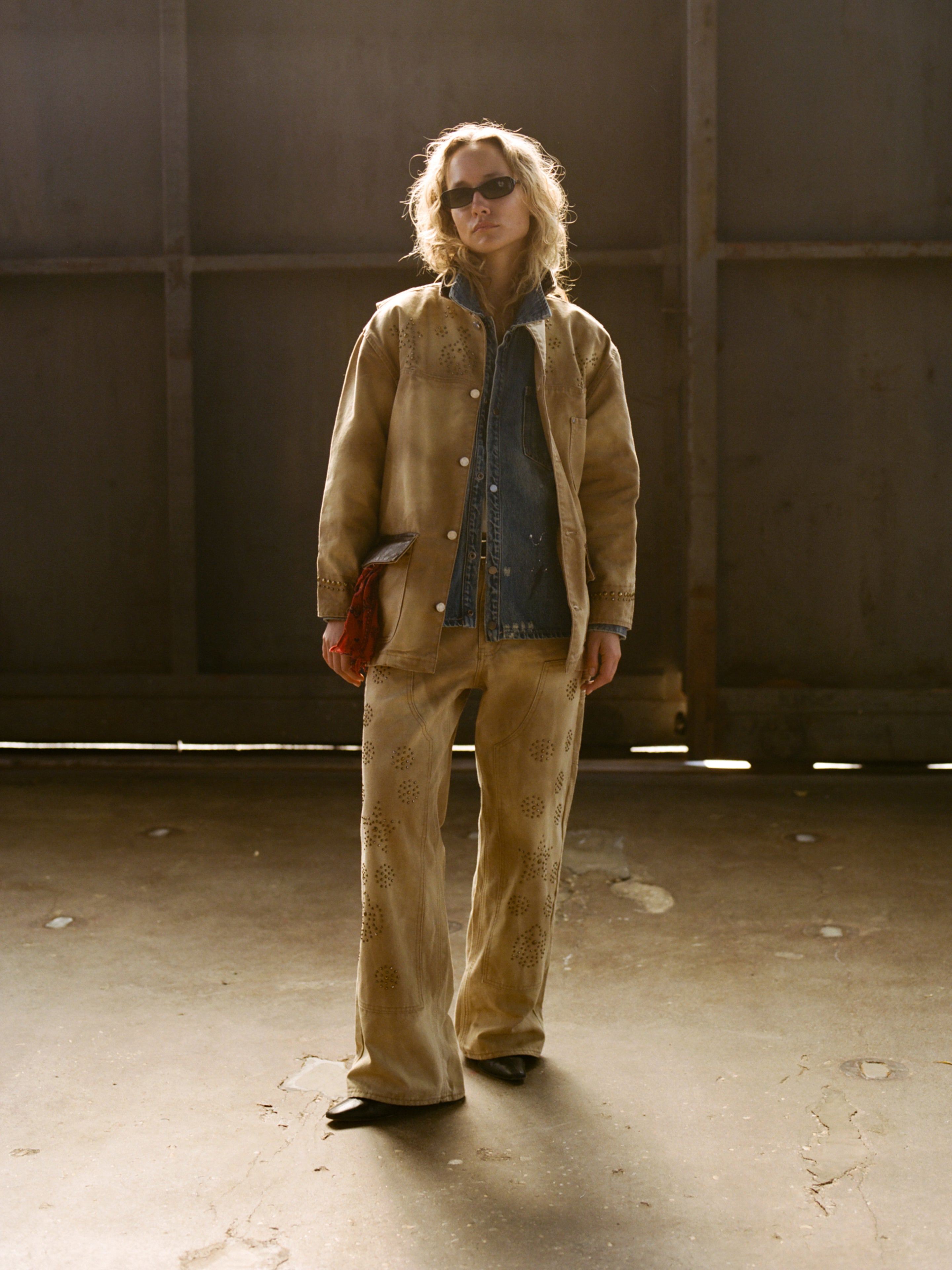 Canvas Studded Work Pants | Modern Menswear by yycbvcnbmmnbm