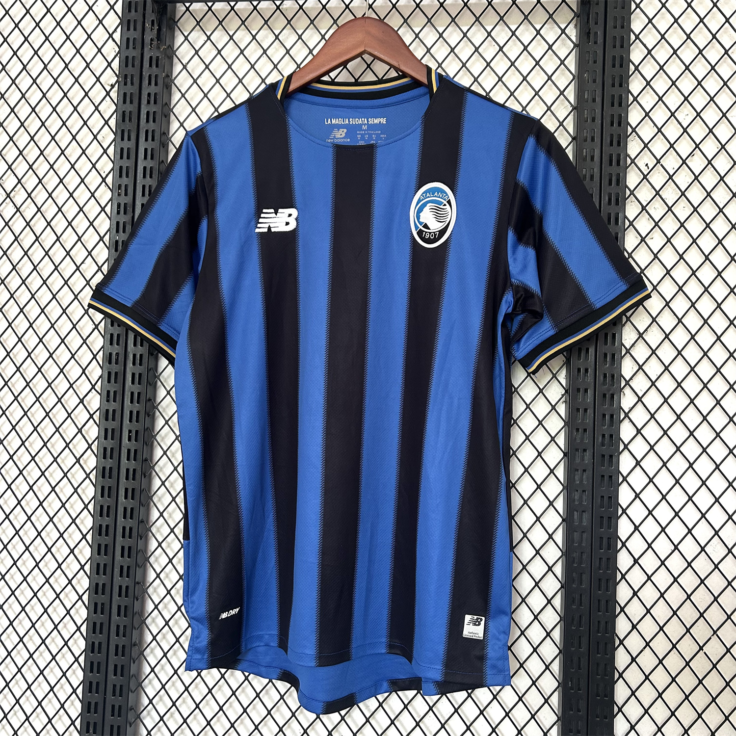 AlphaJersey-Atalanta 25-26 Home Unsponsored Jersey - Fans Version