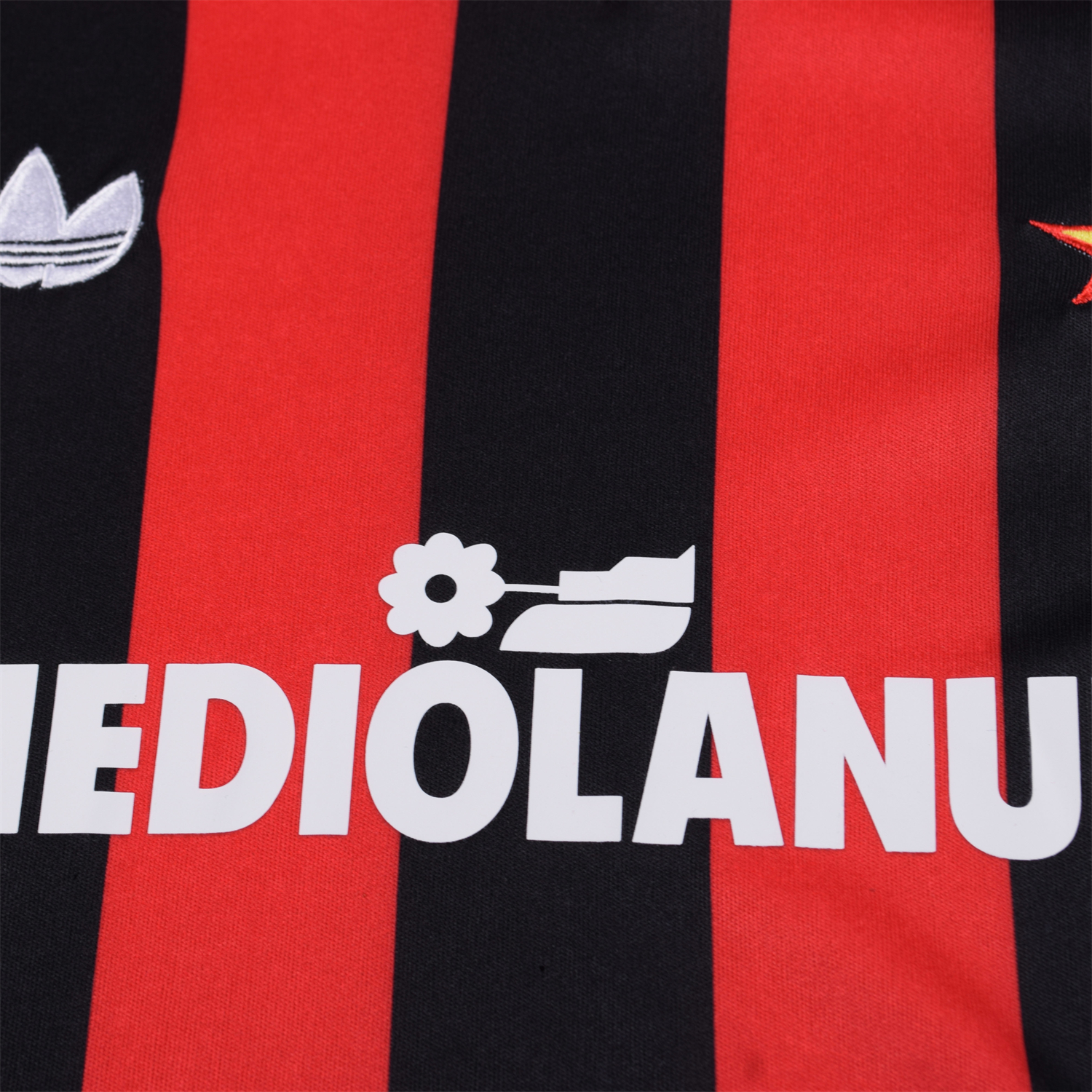 AlphaJersey-Retro AC Milan 1990-91 Home Kids Kit