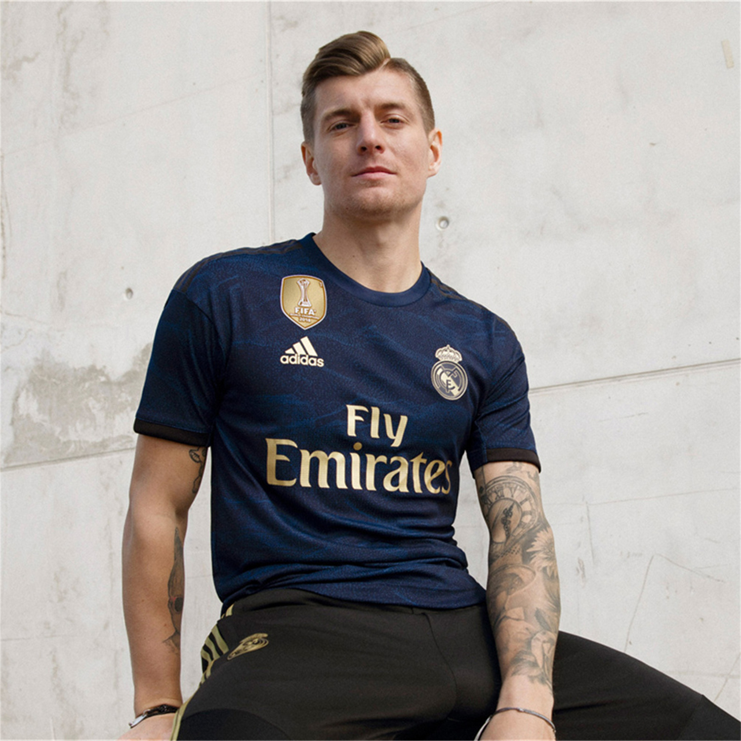 AlphaJersey-Retro Real Madrid 2019-20 Away Jersey - Player Version