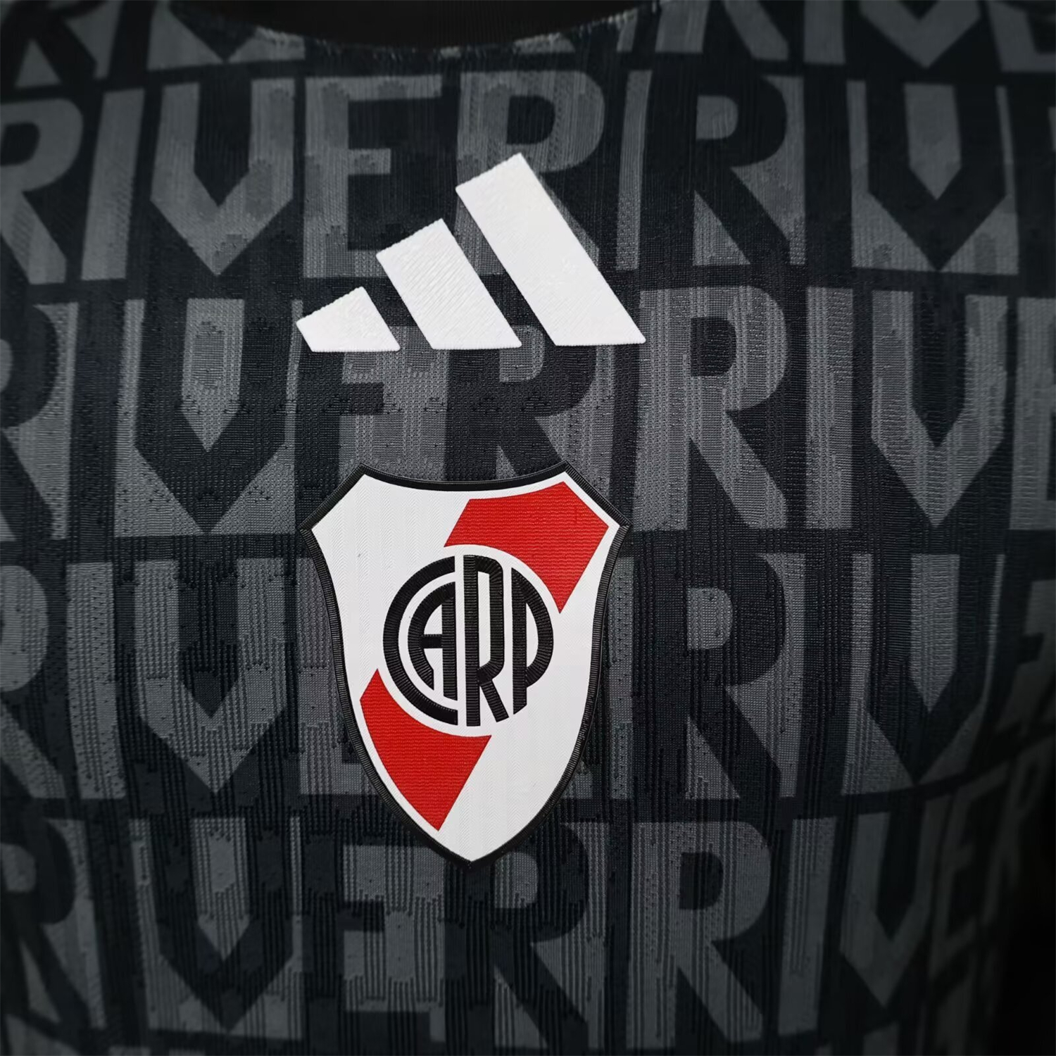 AlphaJersey-River Plate 25-26 Black Special Jersey - Player Version