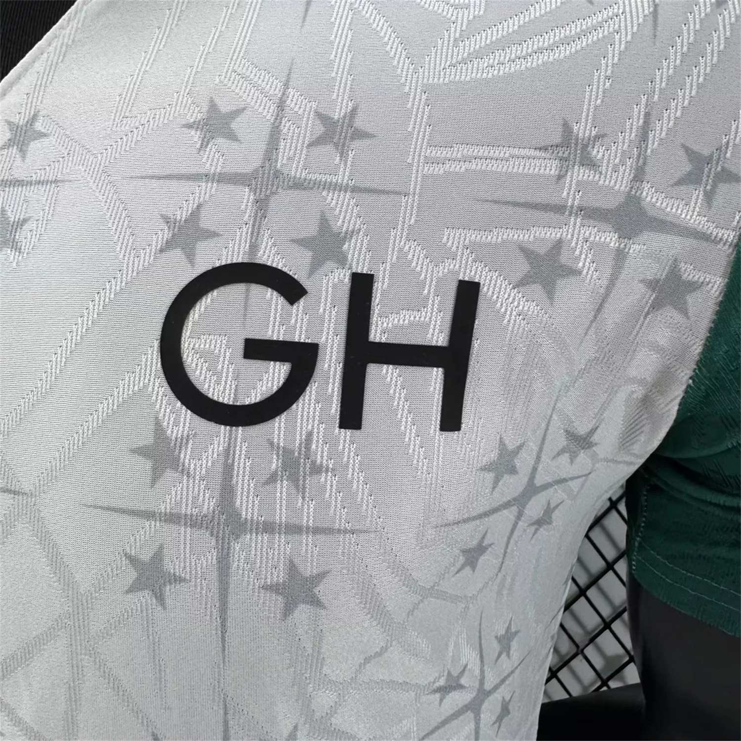 AlphaJersey-Ghana 2026 Coat Of Arms White Special Jersey - Player Version