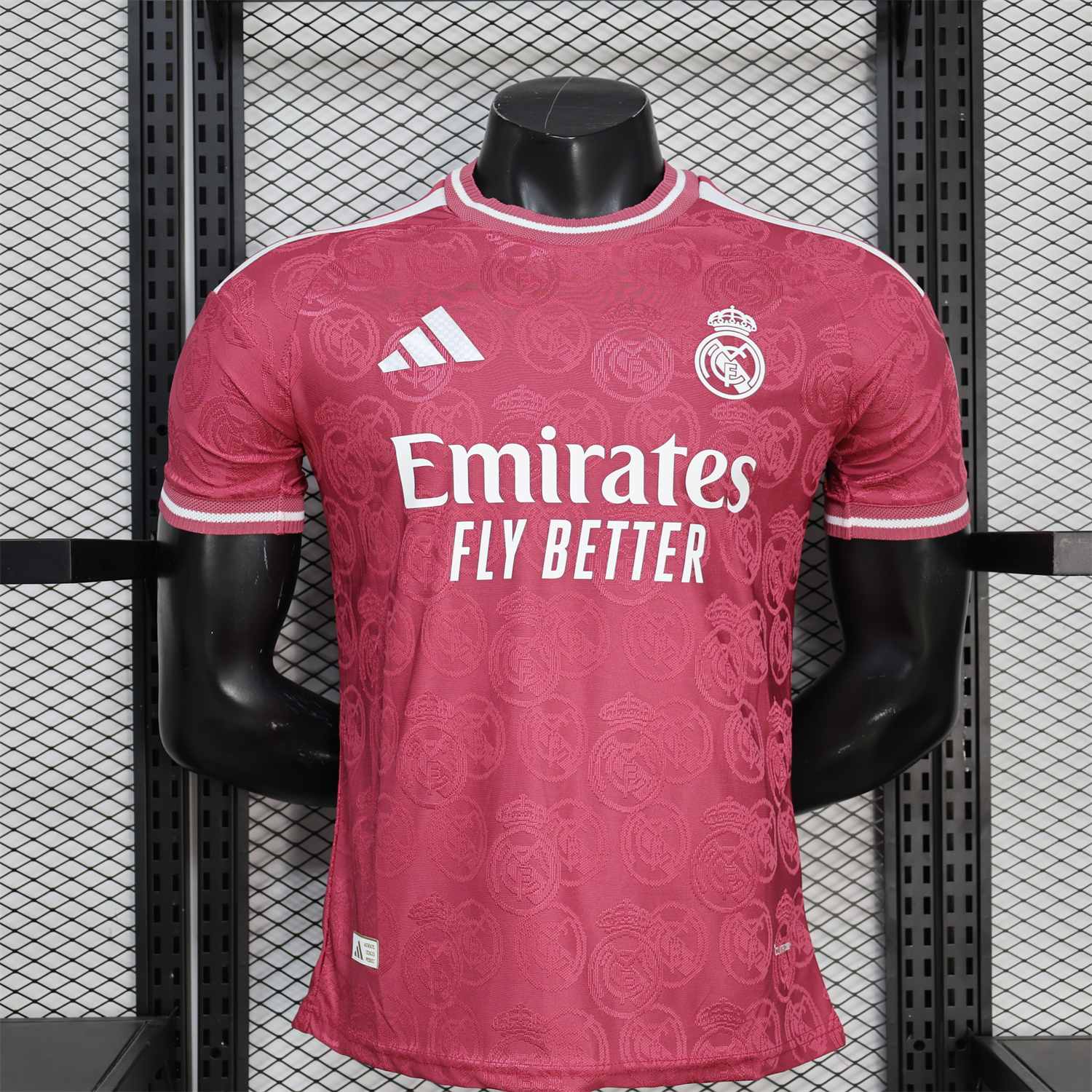 AlphaJersey-Real Madrid 25-26 Wine Red Special Jersey - Player Version