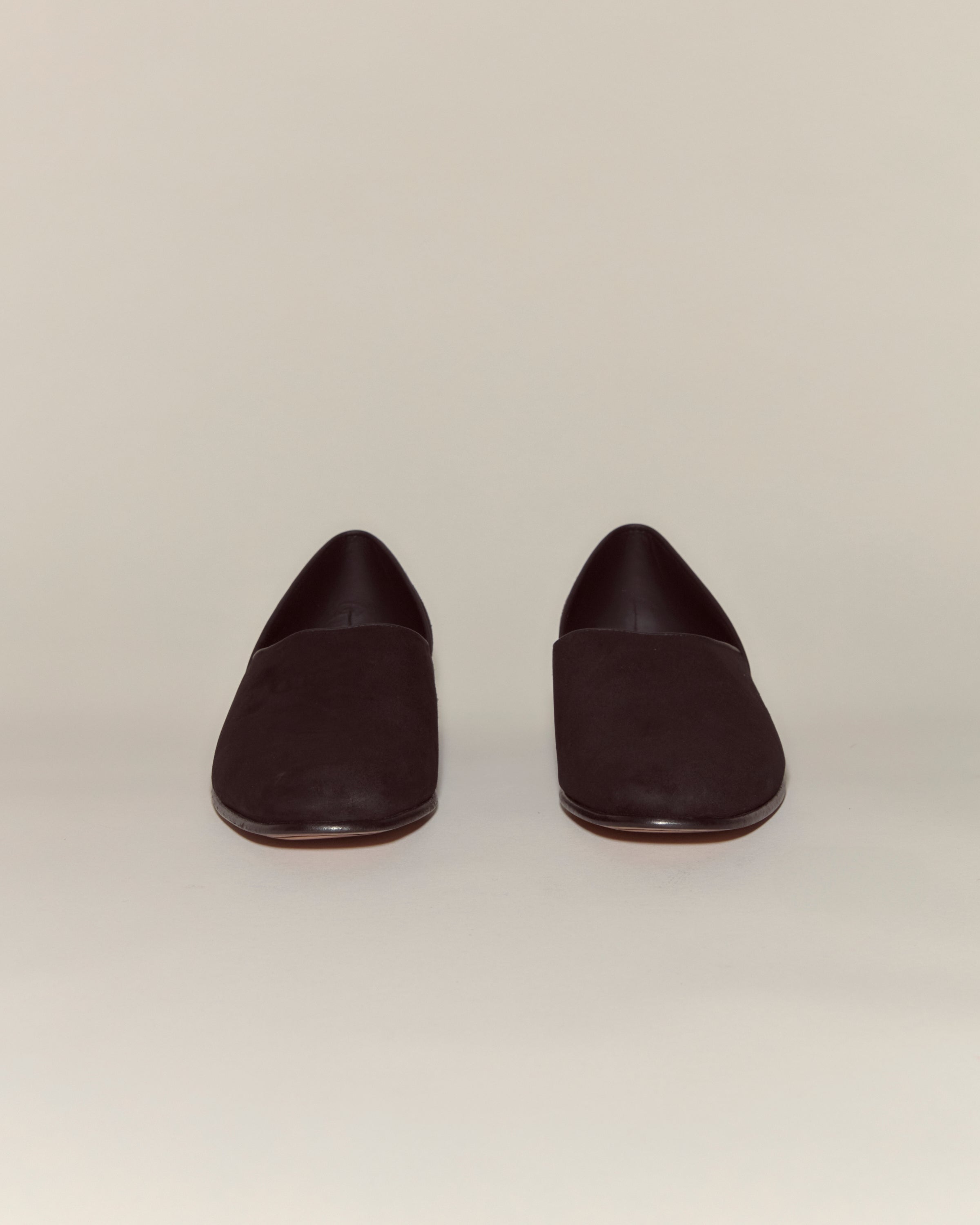 Suede House Shoes - Black | Modern Menswear by yycbvcnbmmnbm