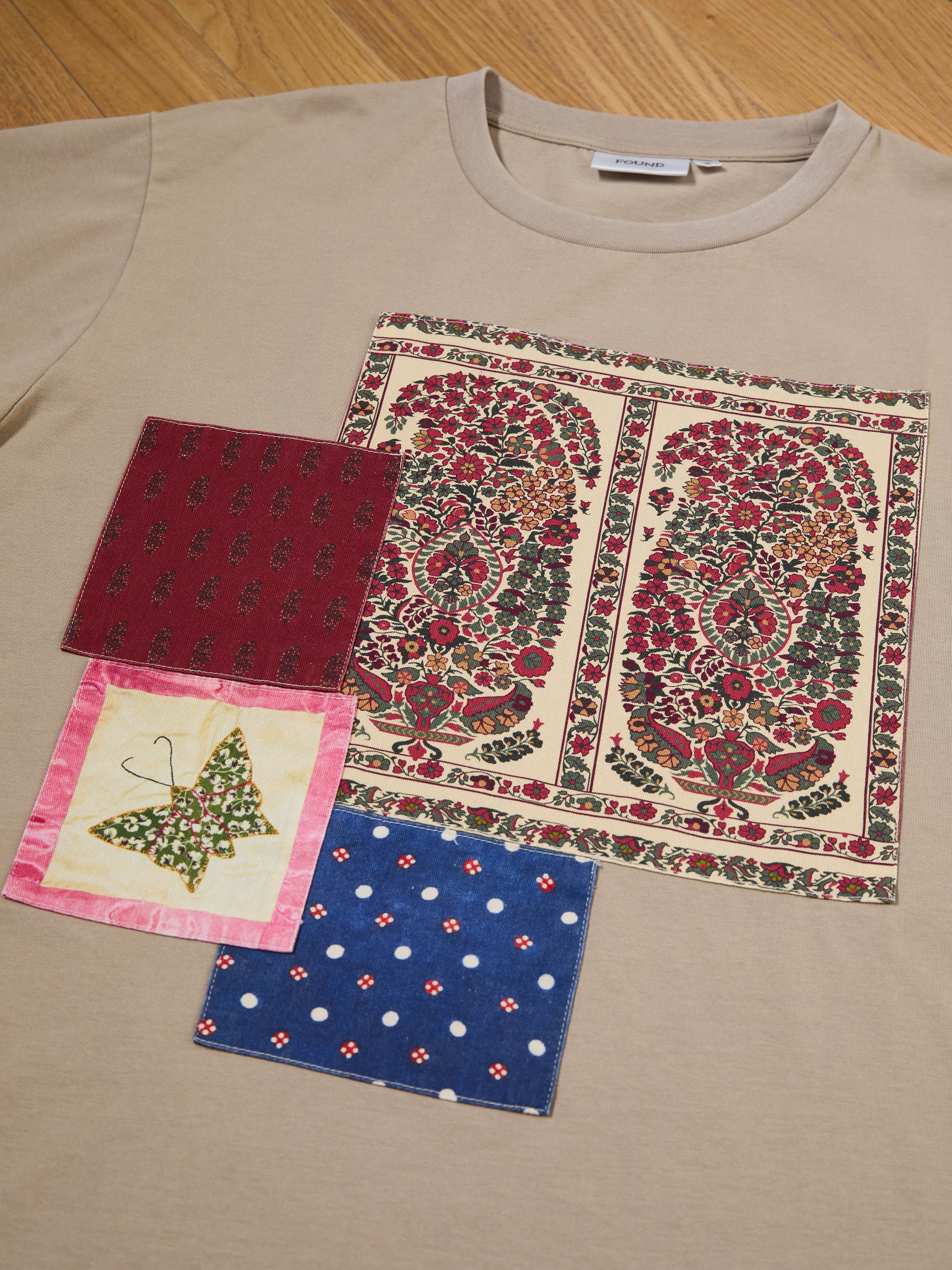 Patchwork Tee | Modern Menswear by yycbvcnbmmnbm