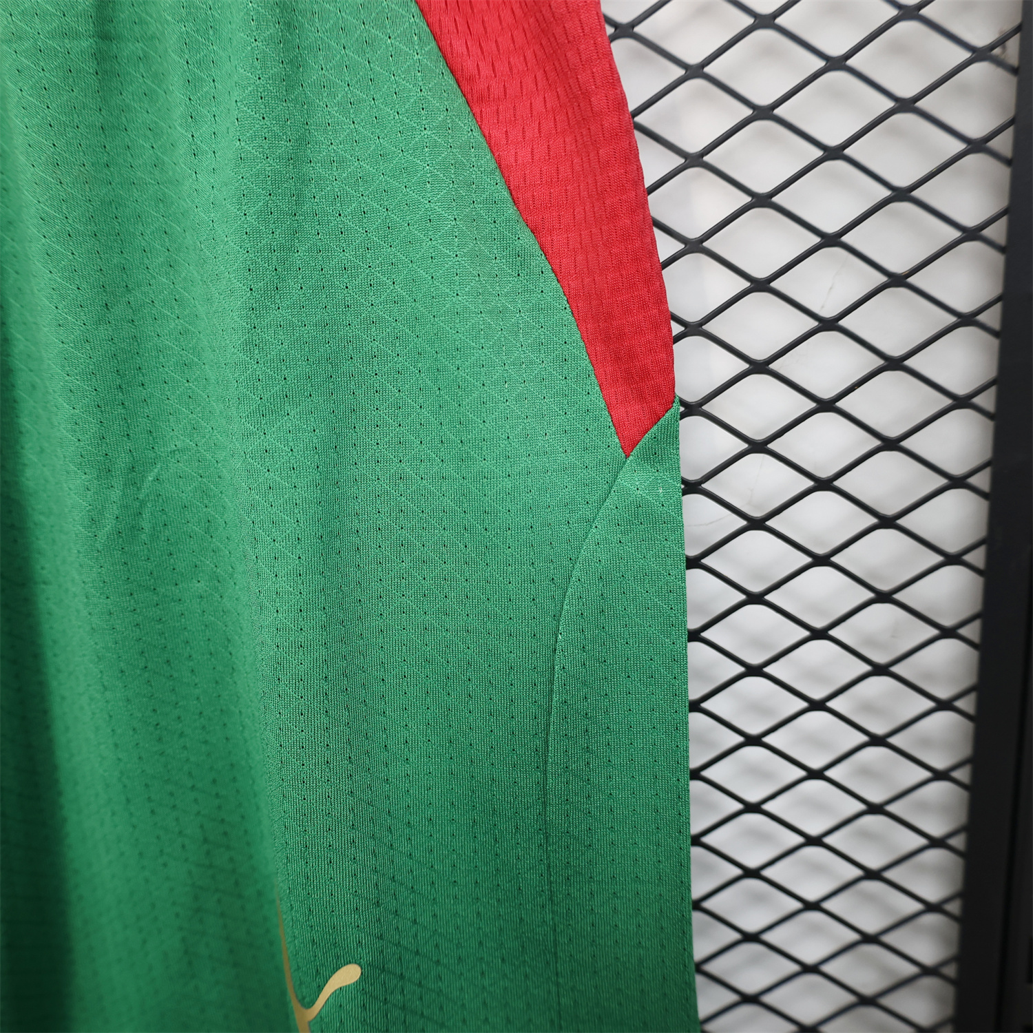 AlphaJersey-Morocco 2026 Home Green Shorts - Player Version