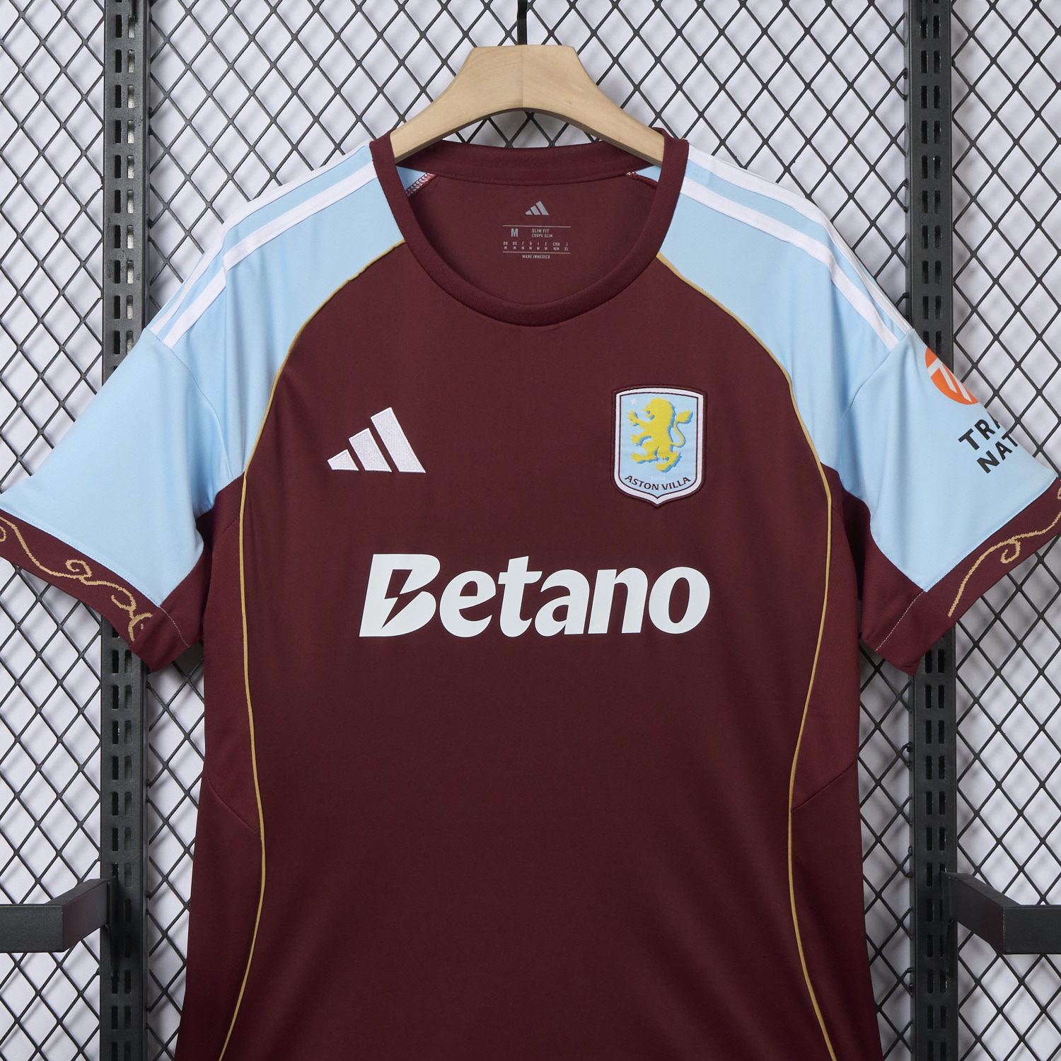 AlphaJersey-Aston Villa 25-26 Home Jersey - Fans Version