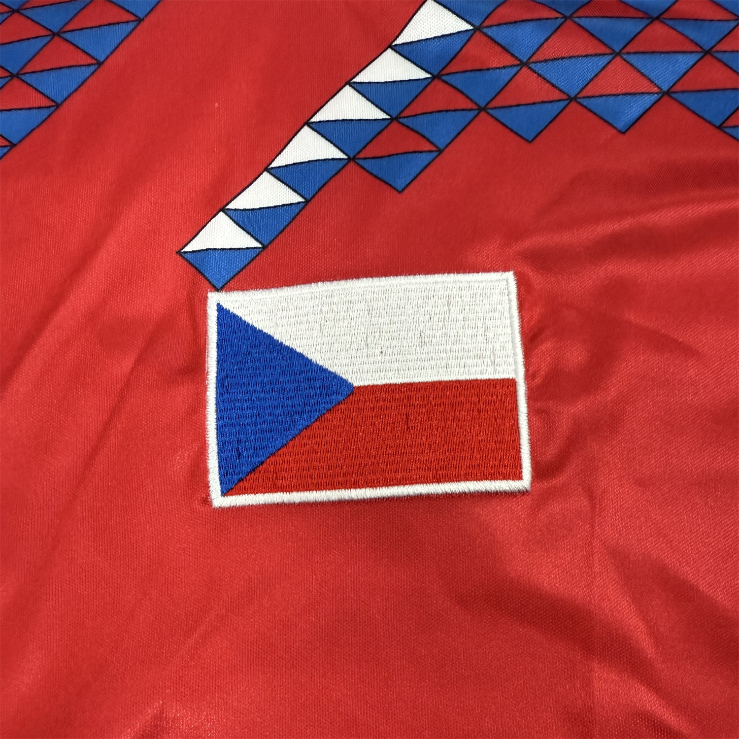 AlphaJersey-Retro Slovakia 1990 Home Jersey