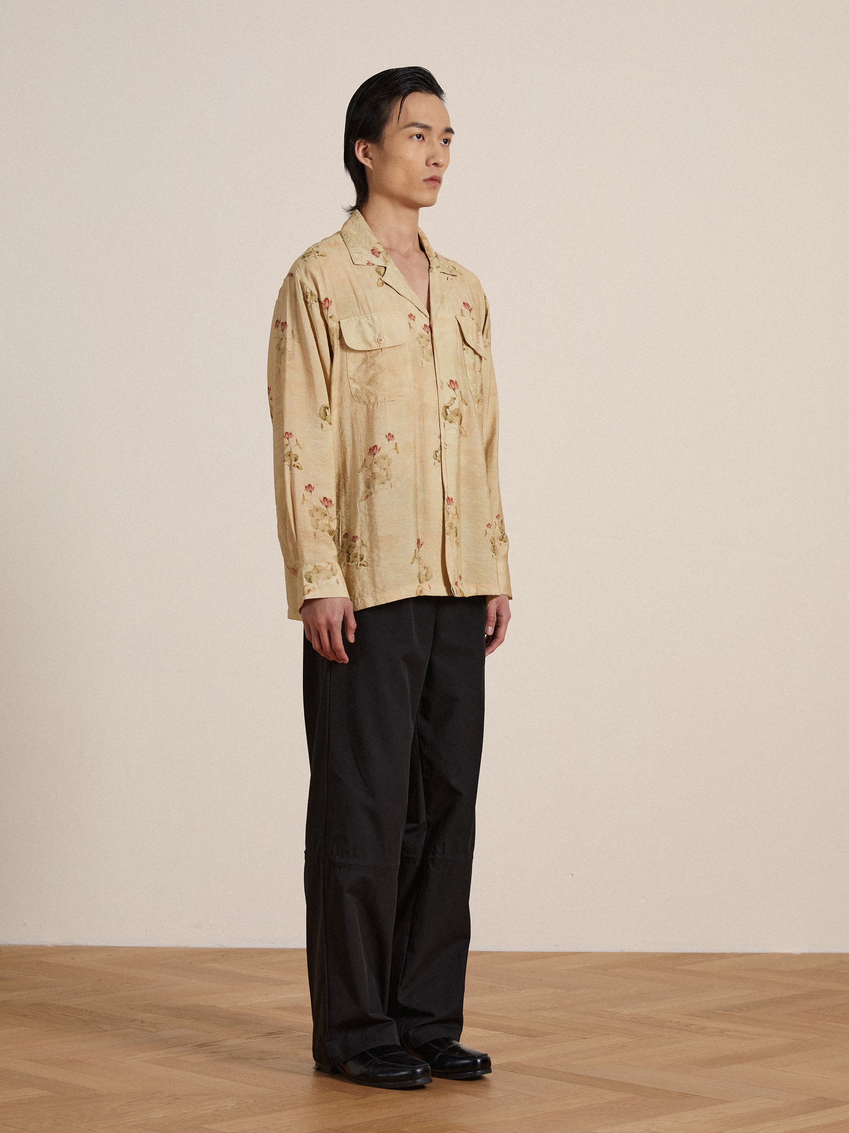 Lotus LS Camp Shirt | Modern Menswear by yycbvcnbmmnbm