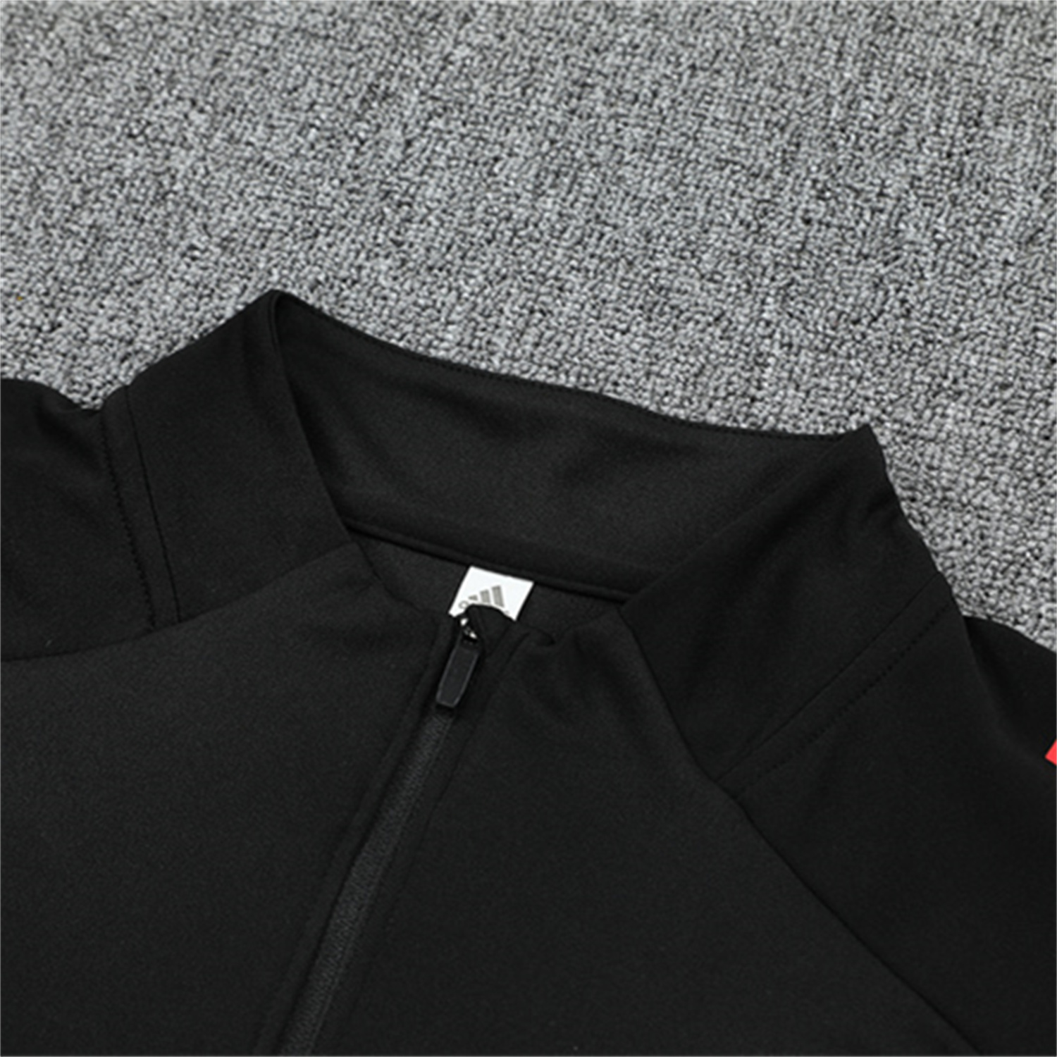 AlphaJersey-Ajax 25-26 Long Sleeve Training Set - Black Top and Black Pants