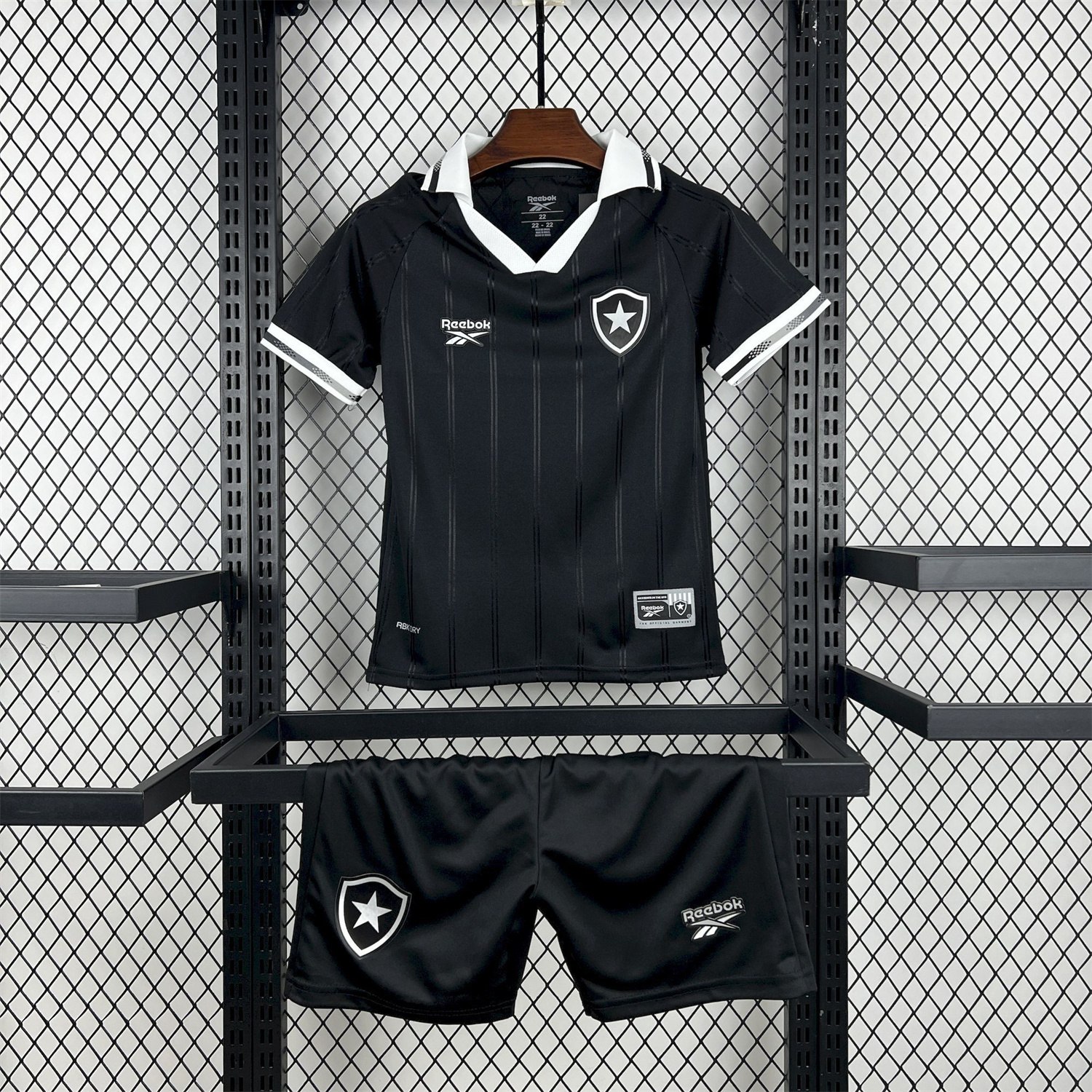 AlphaJersey-Botafogo 25-26 Away Unsponsored Kids Kit