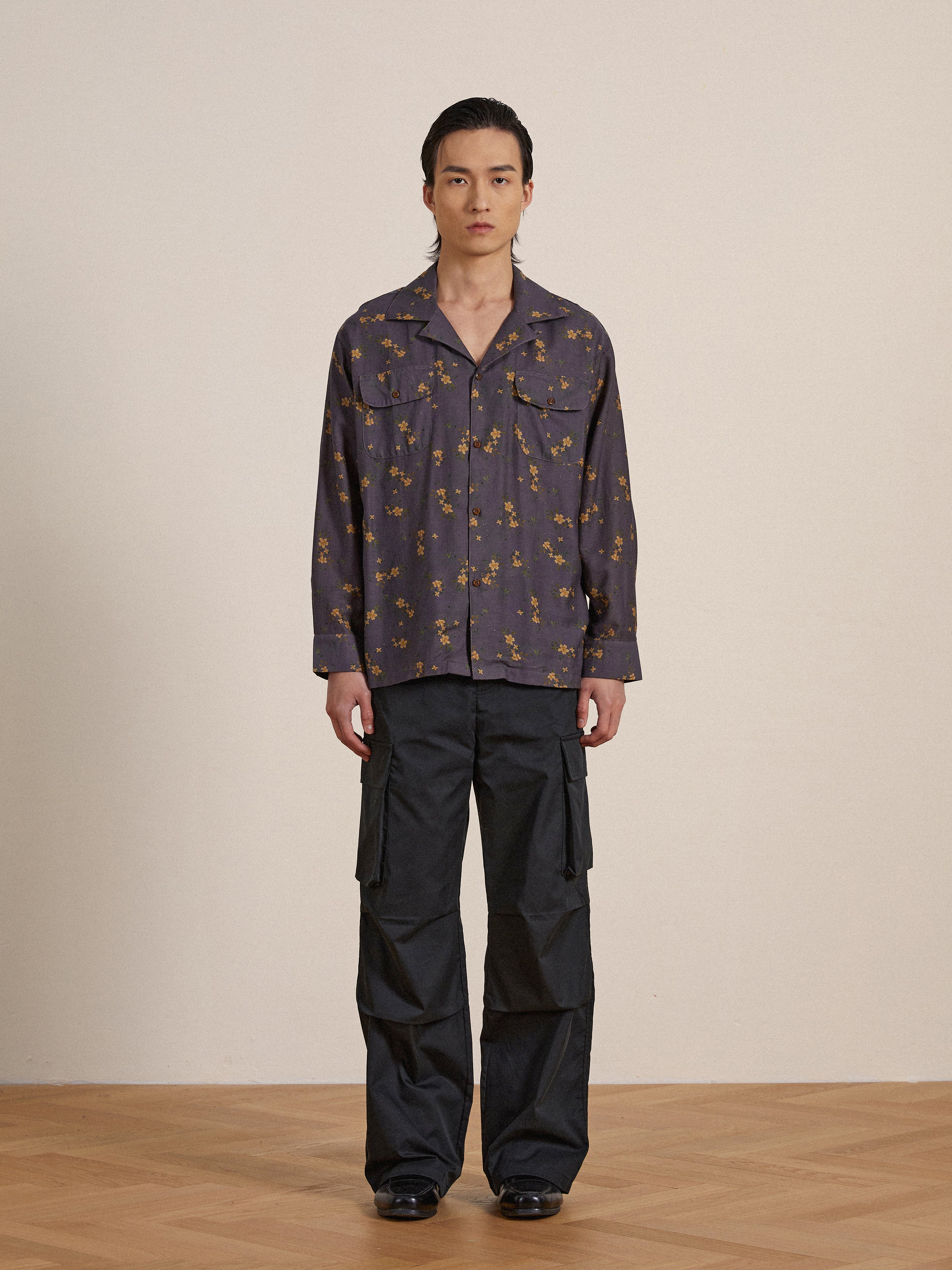 Dusty LS Camp Shirt | Modern Menswear by yycbvcnbmmnbm