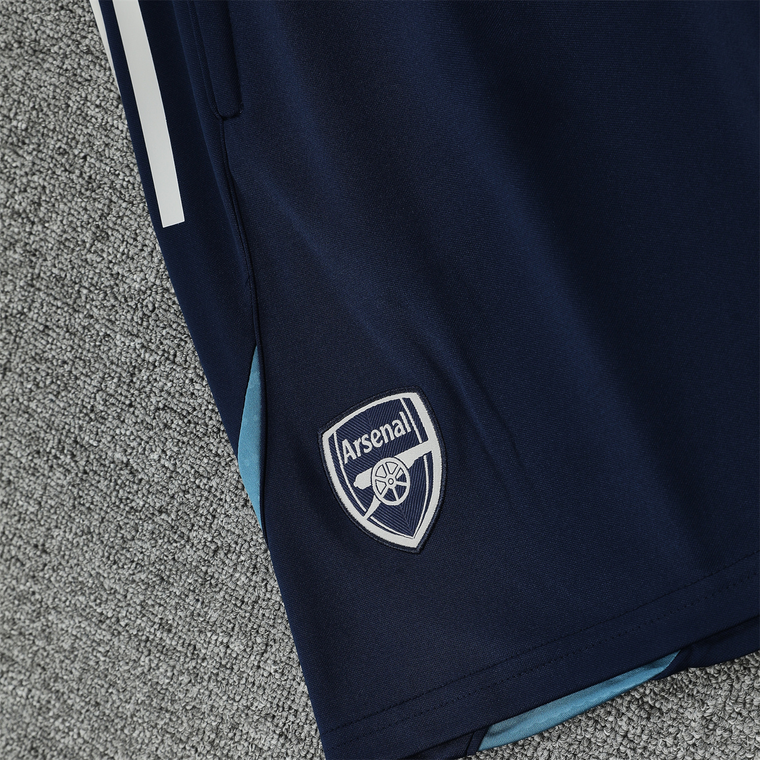 AlphaJersey-Arsenal 25-26 Vest Training Set - Deep Blue Vest and Shorts
