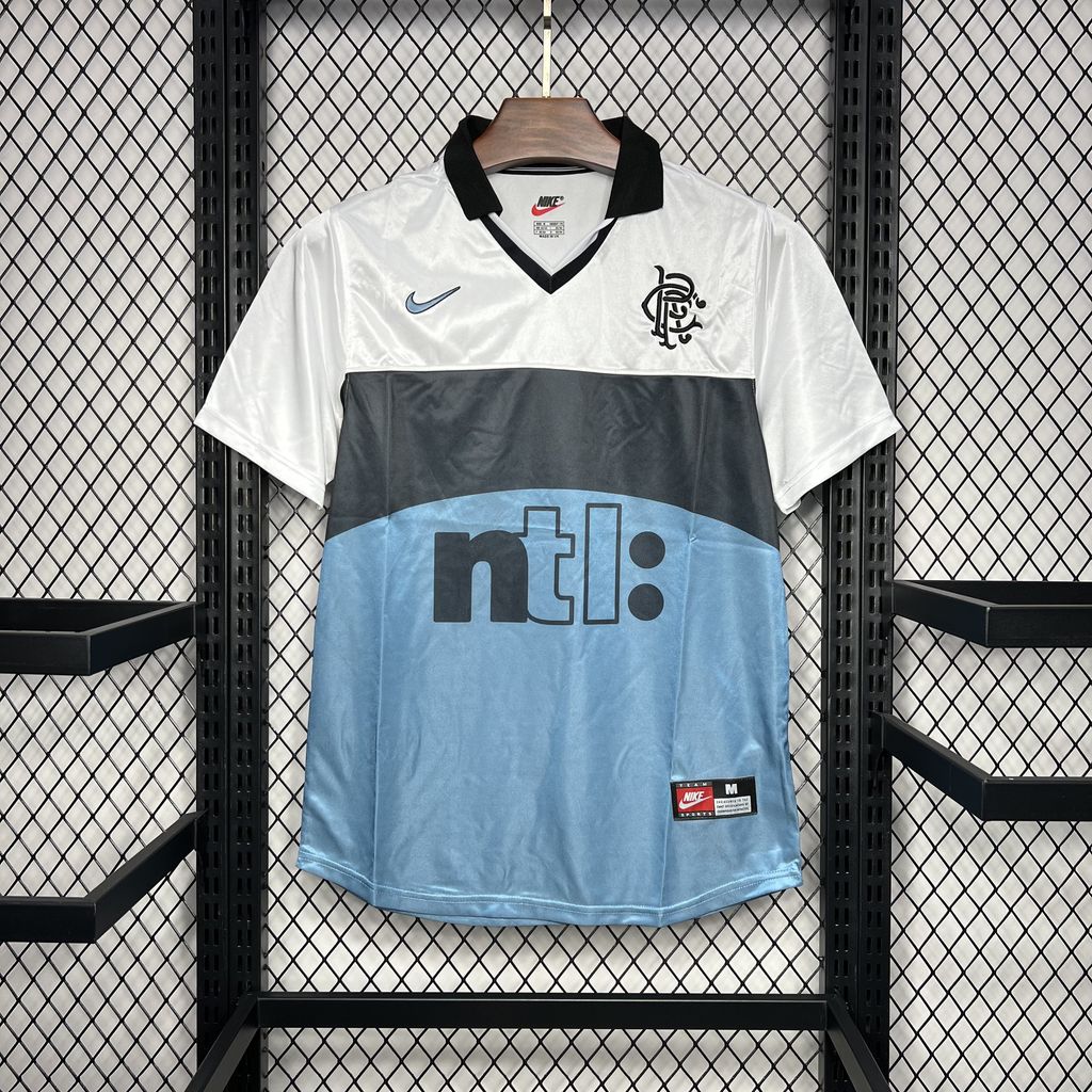 AlphaJersey-Retro Glasgow Rangers 1999-00 Away Jersey