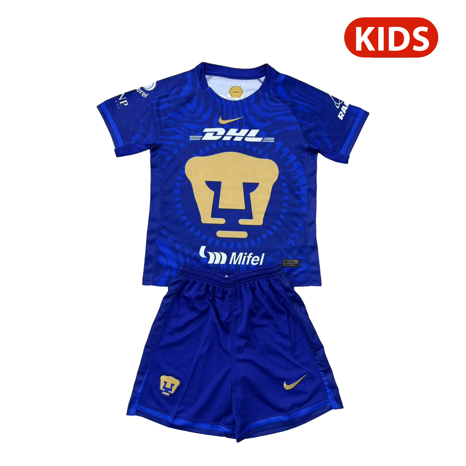 AlphaJersey-Pumas UNAM 25-26 Away Kids Kit