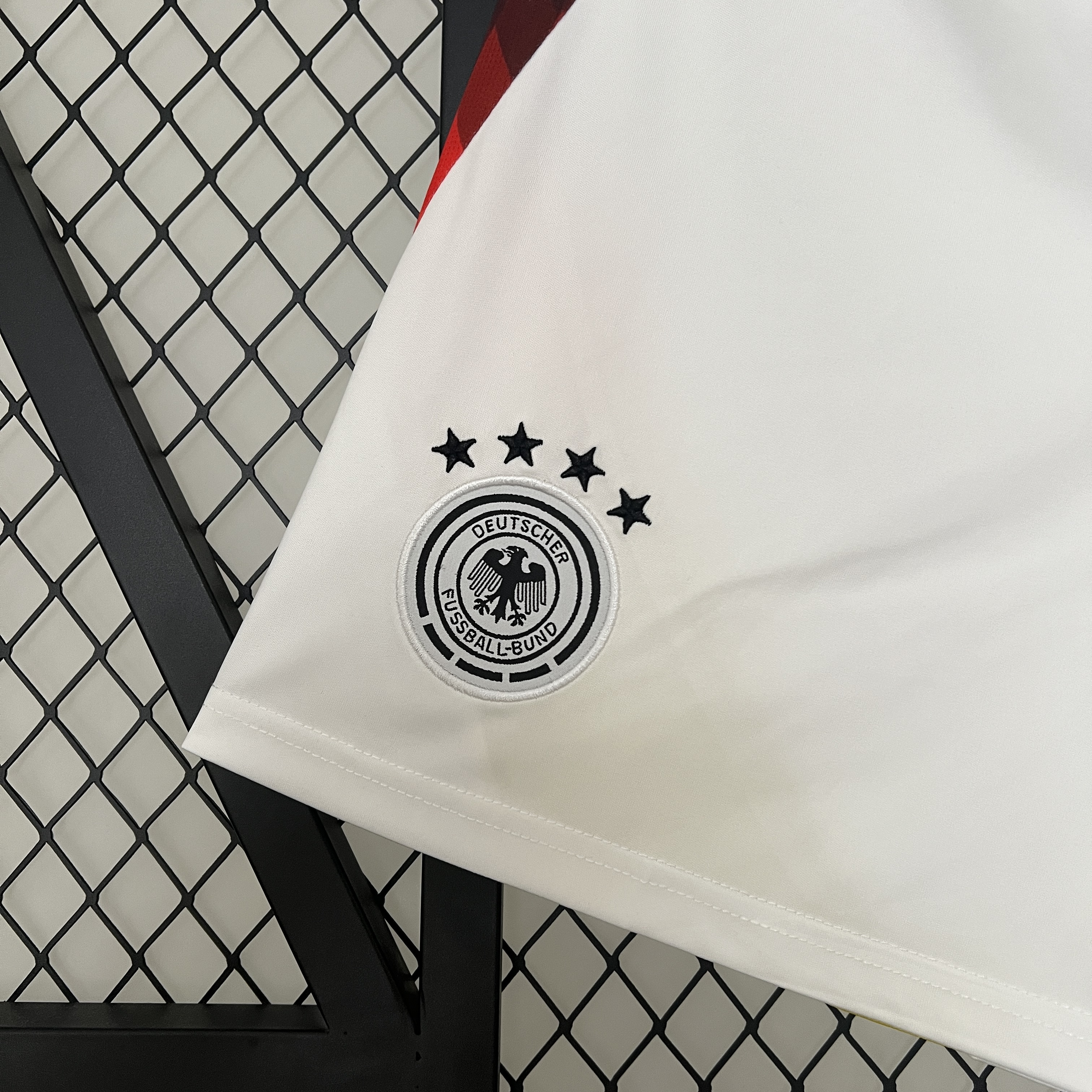 AlphaJersey-Germany 2024 Home Shorts - Fans Version