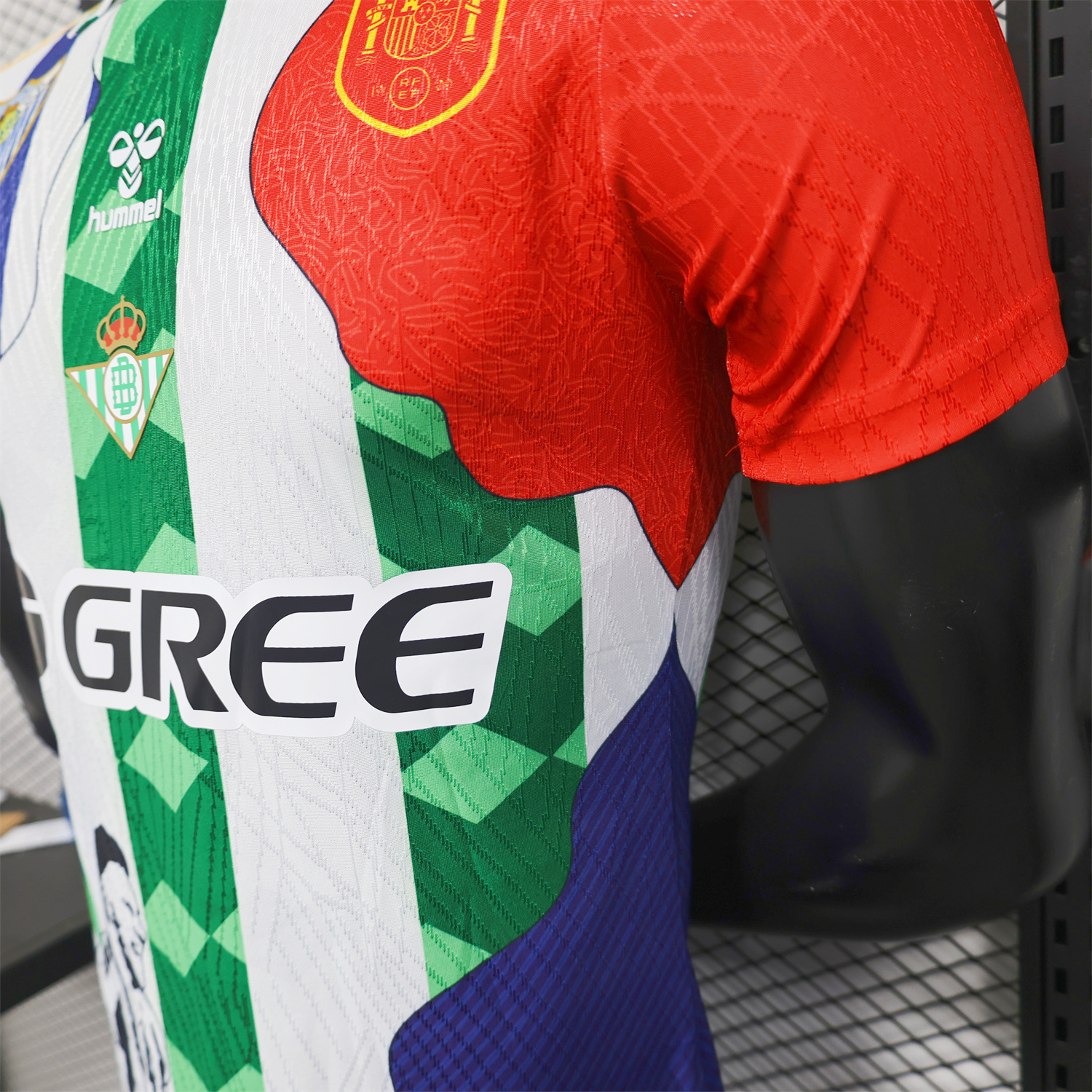 AlphaJersey-Joaquín 25-26 Career Commemorative Jersey - Player Version - Real Betis Spain Malaga Fiorentina