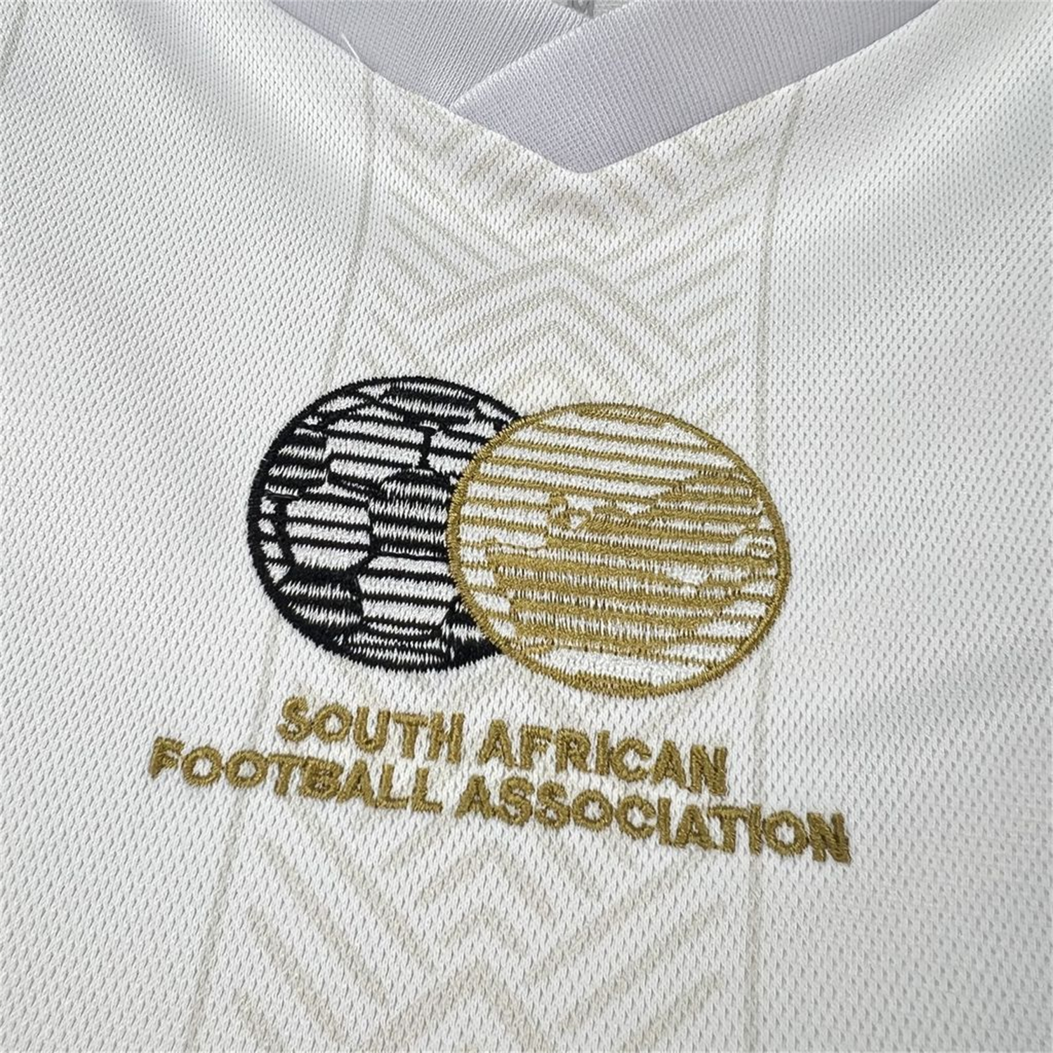 AlphaJersey-South Africa 2026 White Retro Style Jersey - Fans Version