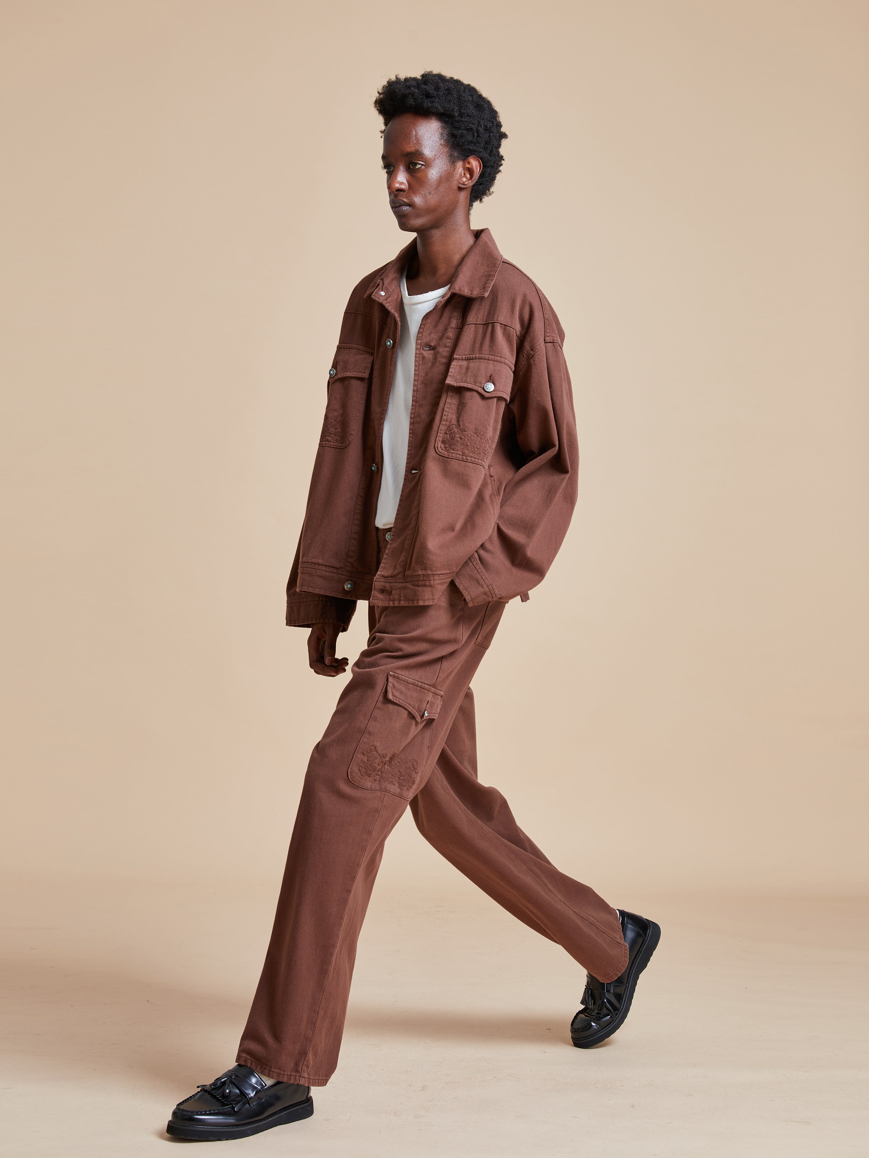 Dusky Western Cargo Jeans | Modern Menswear by yycbvcnbmmnbm