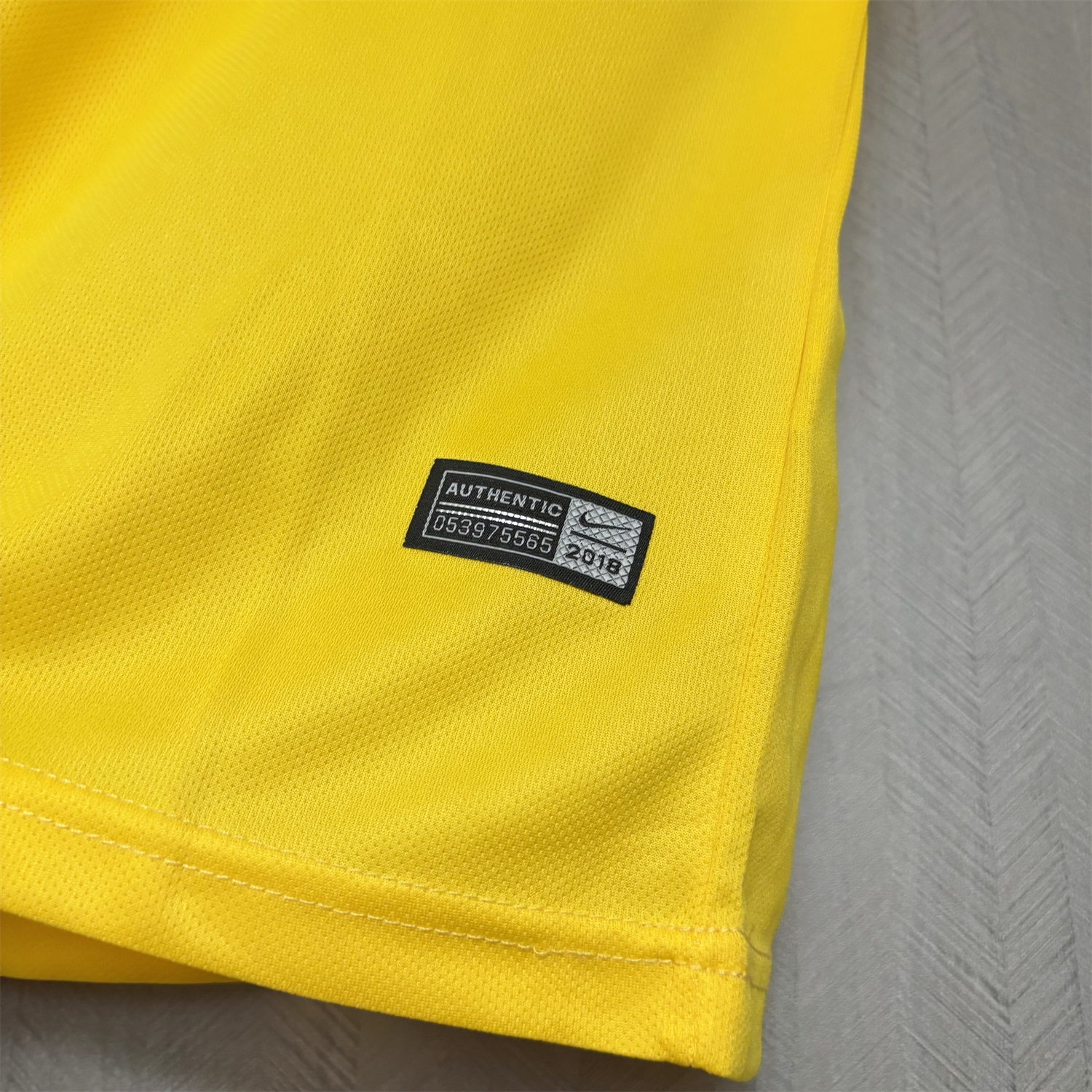 AlphaJersey-Retro Brazil 2018 Home Jersey