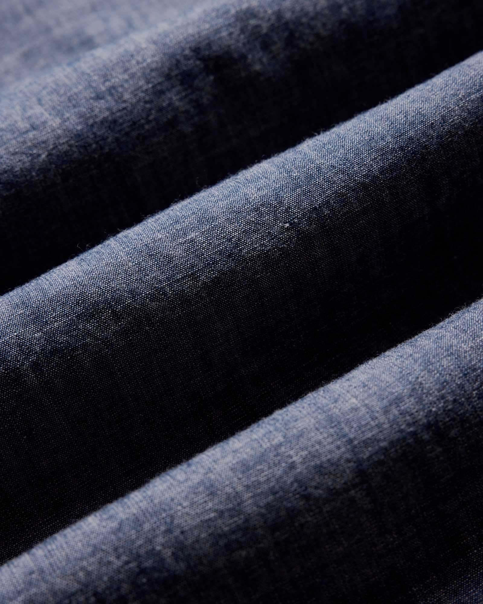 The Foundry Shirt in Rinsed Indigo Chambray | Modern Menswear by yycbvcnbmmnbm