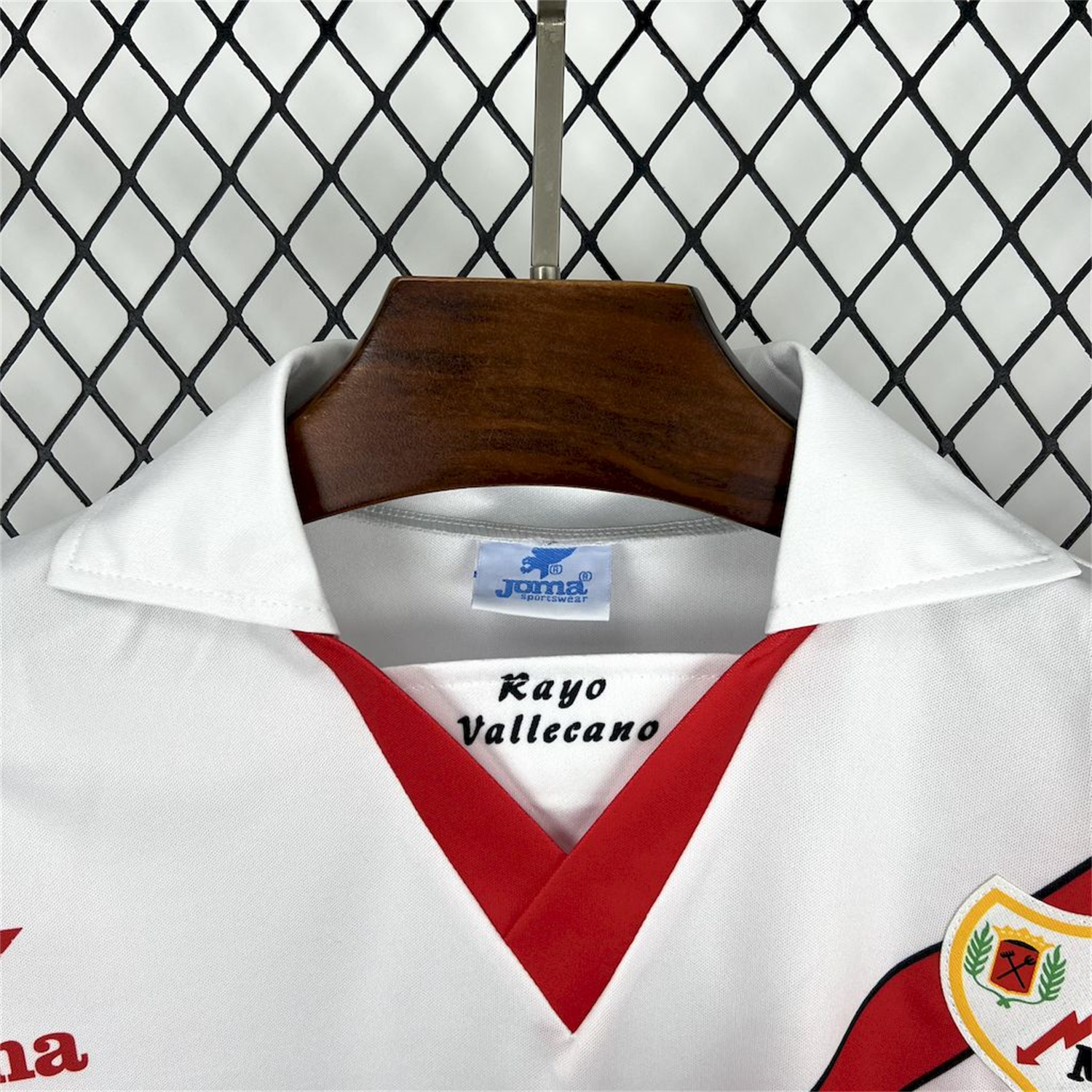 AlphaJersey-Retro Rayo Vallecano 1997-98 Home Jersey