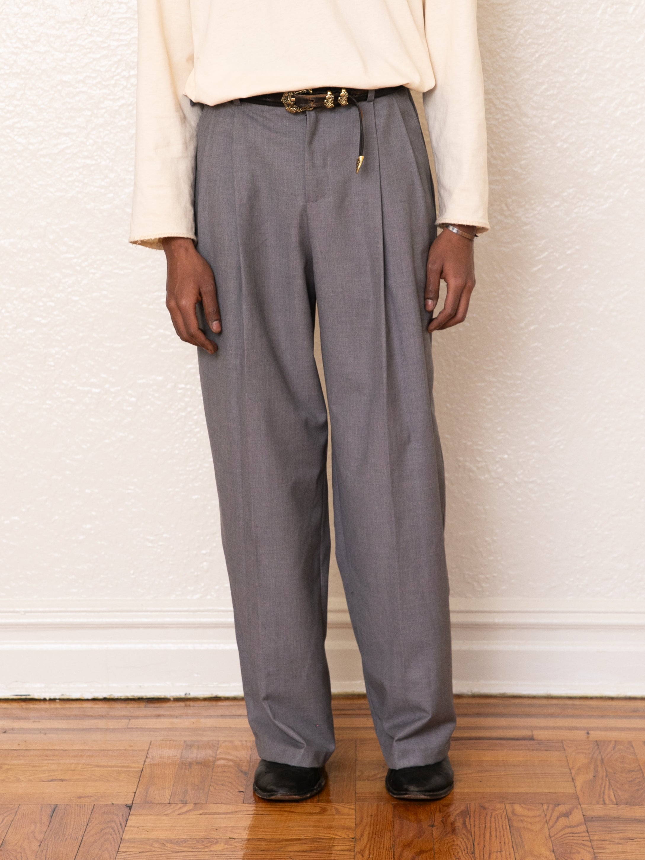 Pleated Trousers | Modern Menswear by yycbvcnbmmnbm