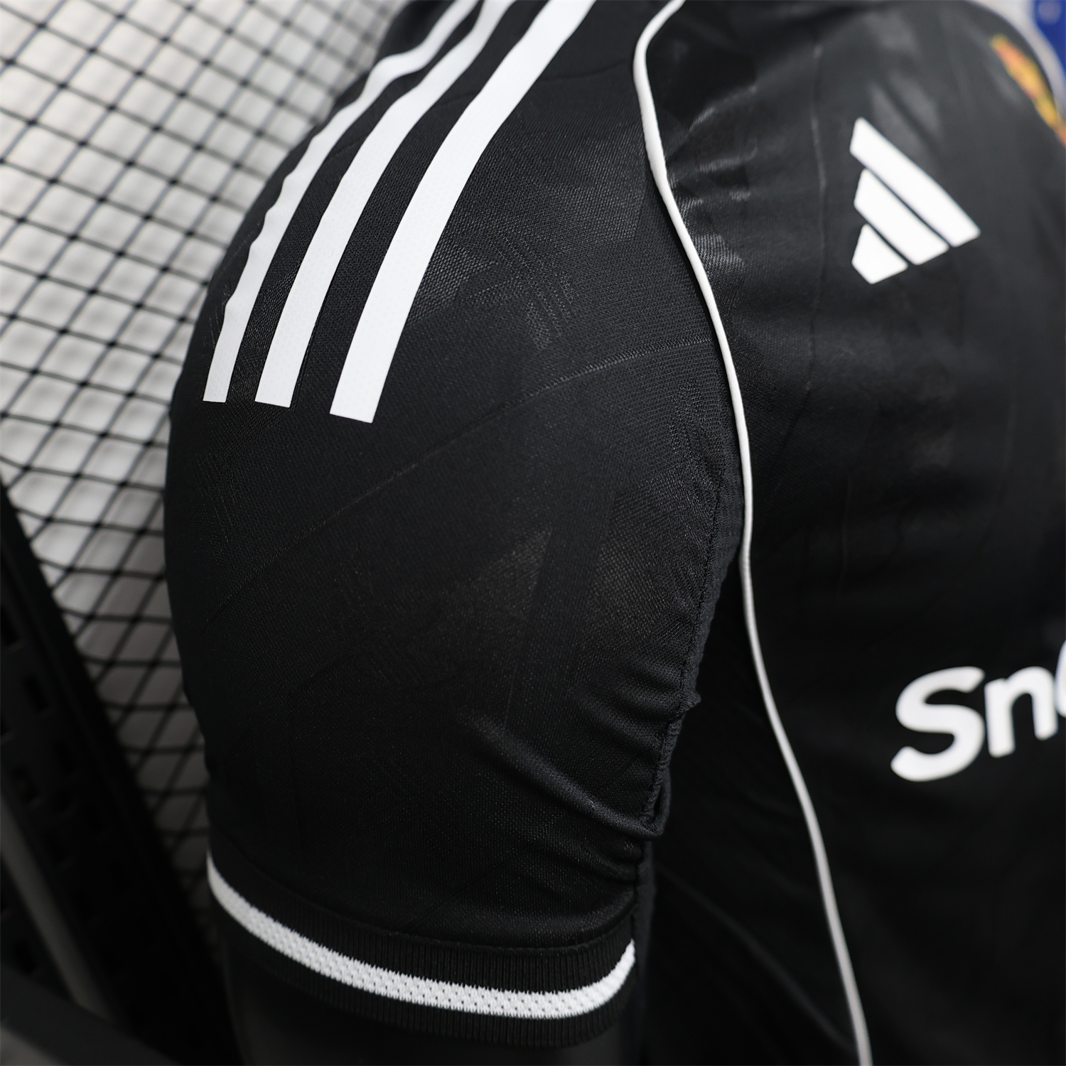 AlphaJersey-Manchester United 25-26 Black Training Jersey - Player Version