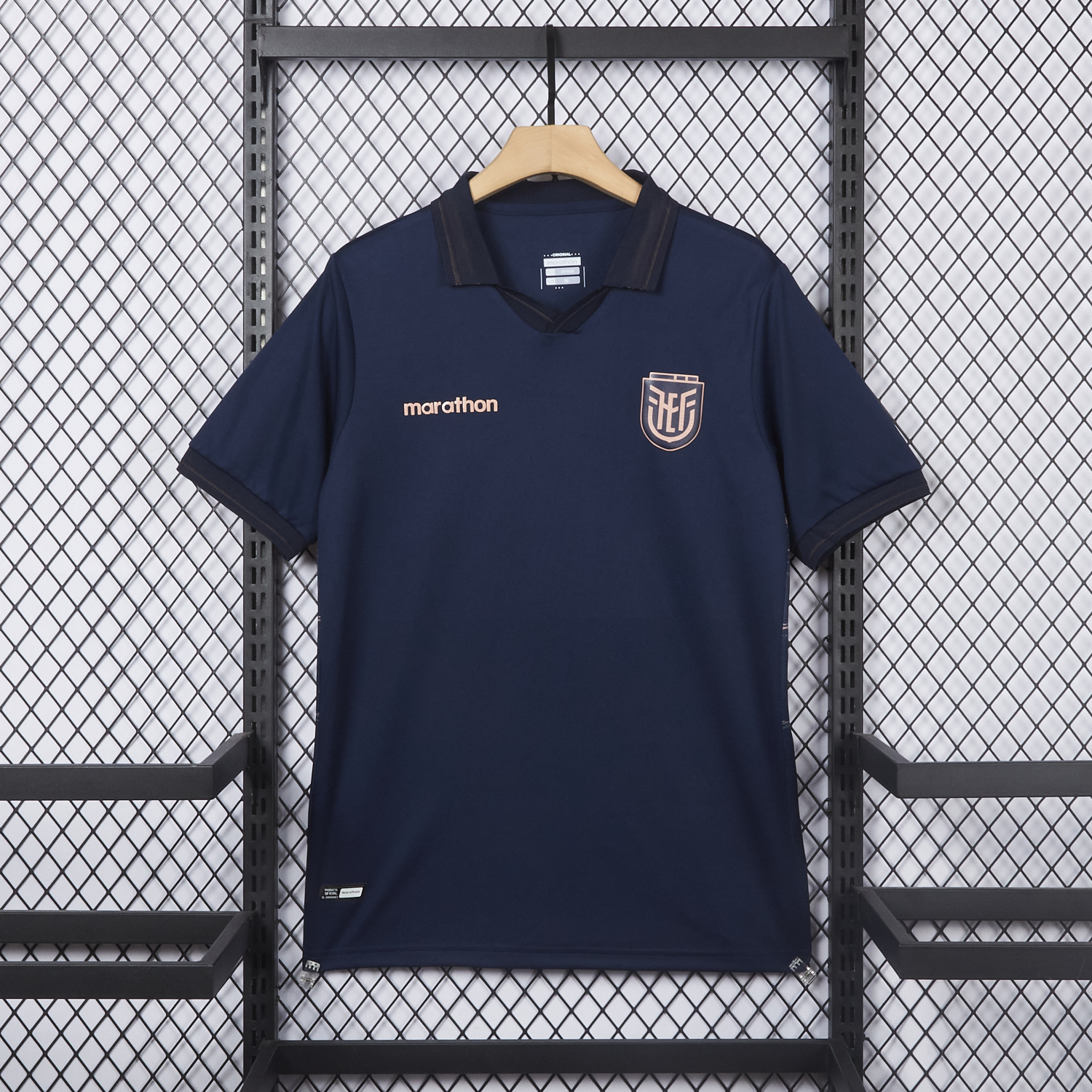 AlphaJersey-Ecuador 2026 Away Deep Blue Jersey - Fans Version