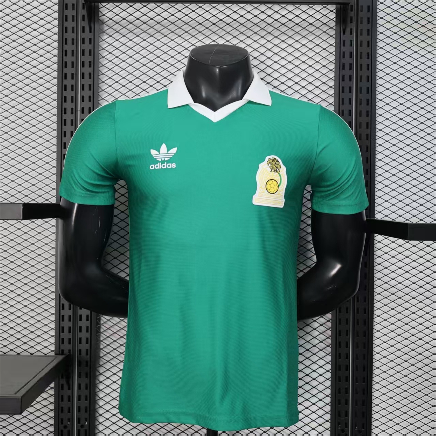 AlphaJersey-Retro Mexico 1986 Home Jersey - Player Version