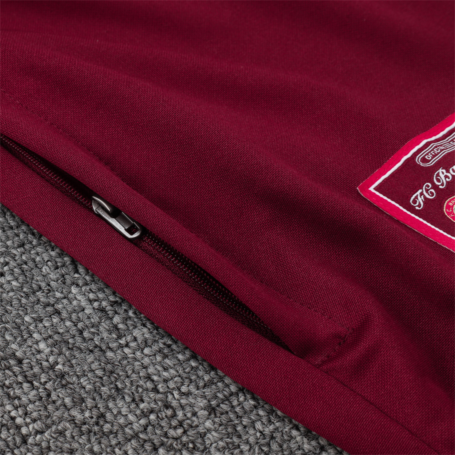 AlphaJersey-Bayern Munich 25-26 Originals Terrace Icon Jacket Training Tracksuit - Deep Red