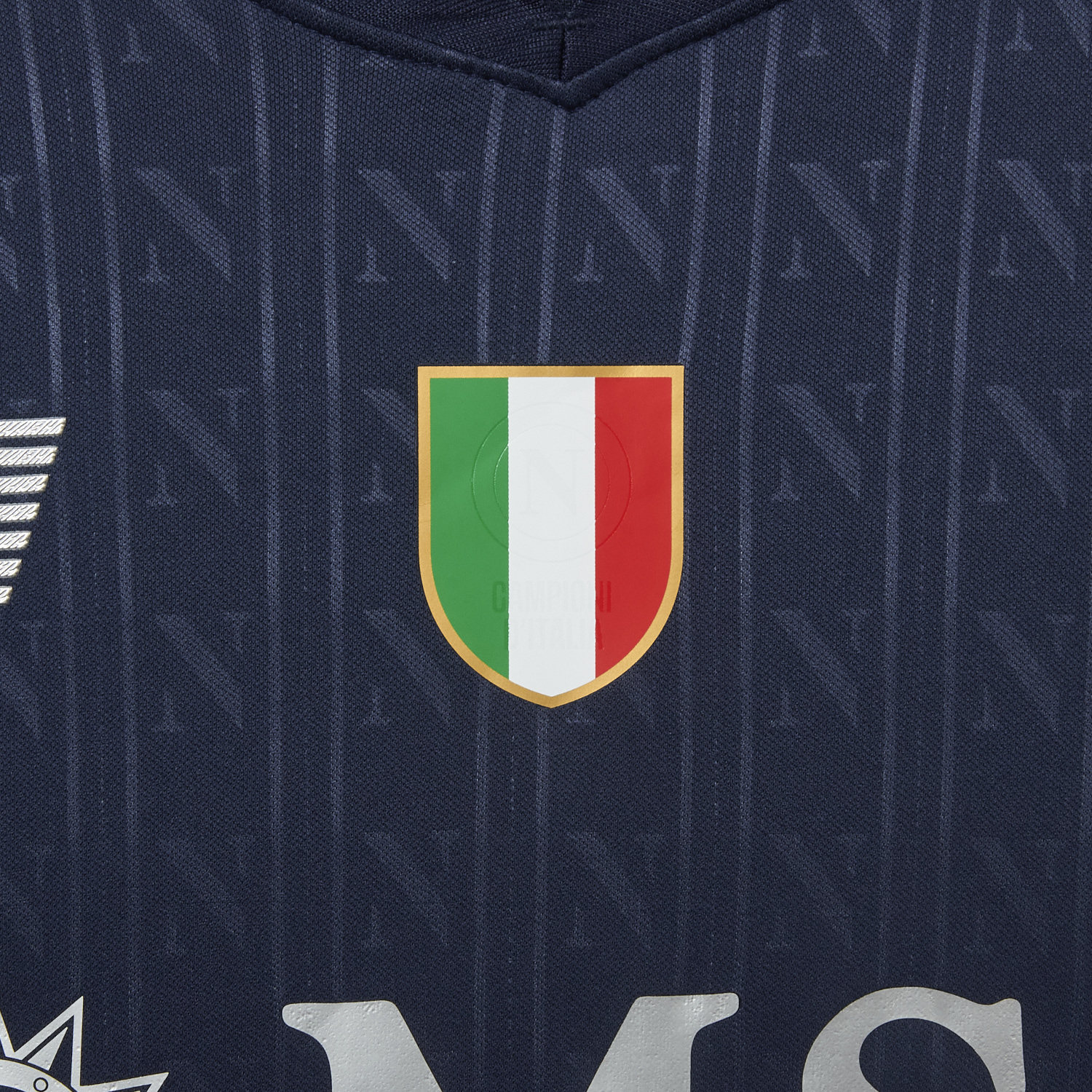 AlphaJersey-Napoli 25-26 European Third Deep Blue Jersey - Fans Version