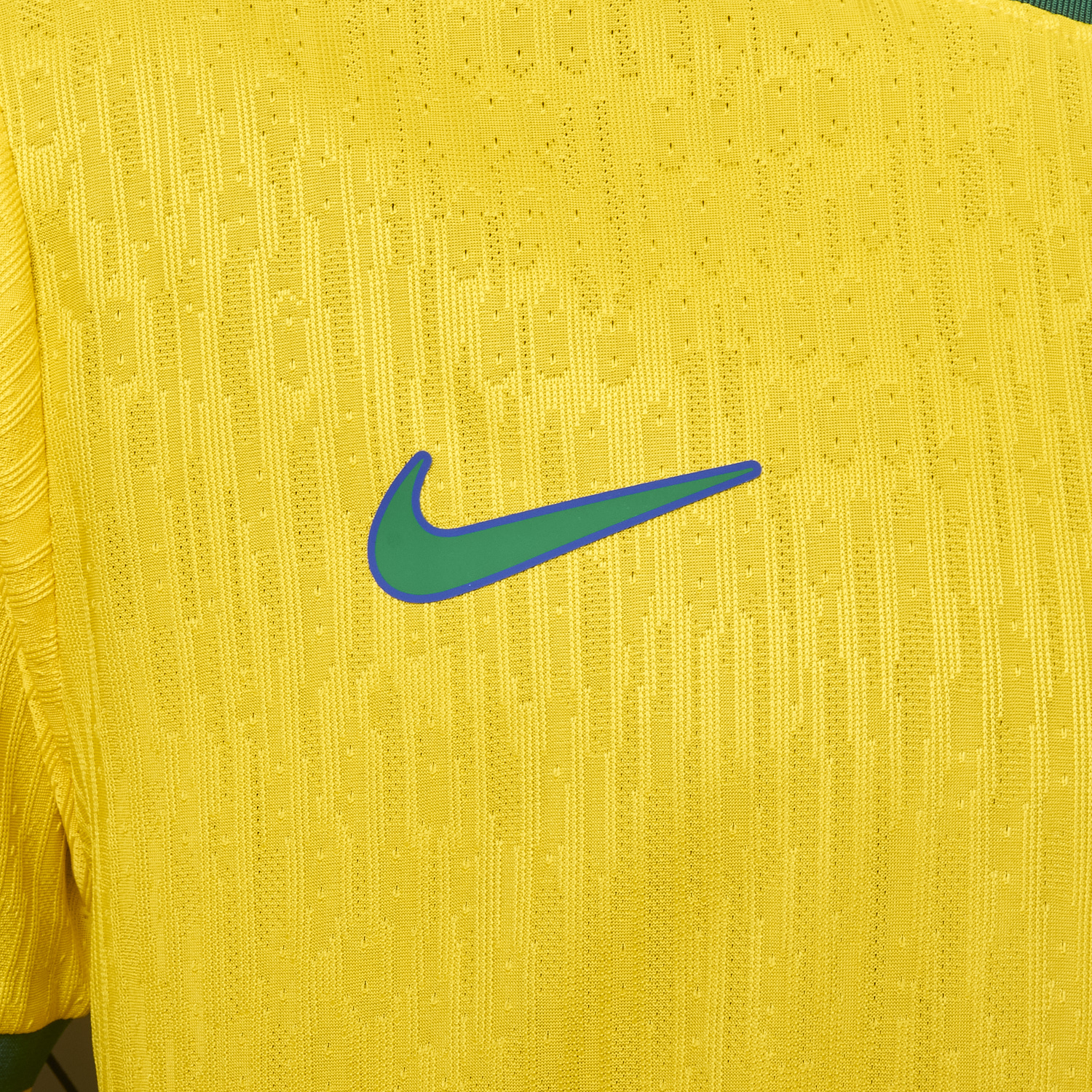 AlphaJersey-Retro Brazil 1998 Home Jersey - Player Version