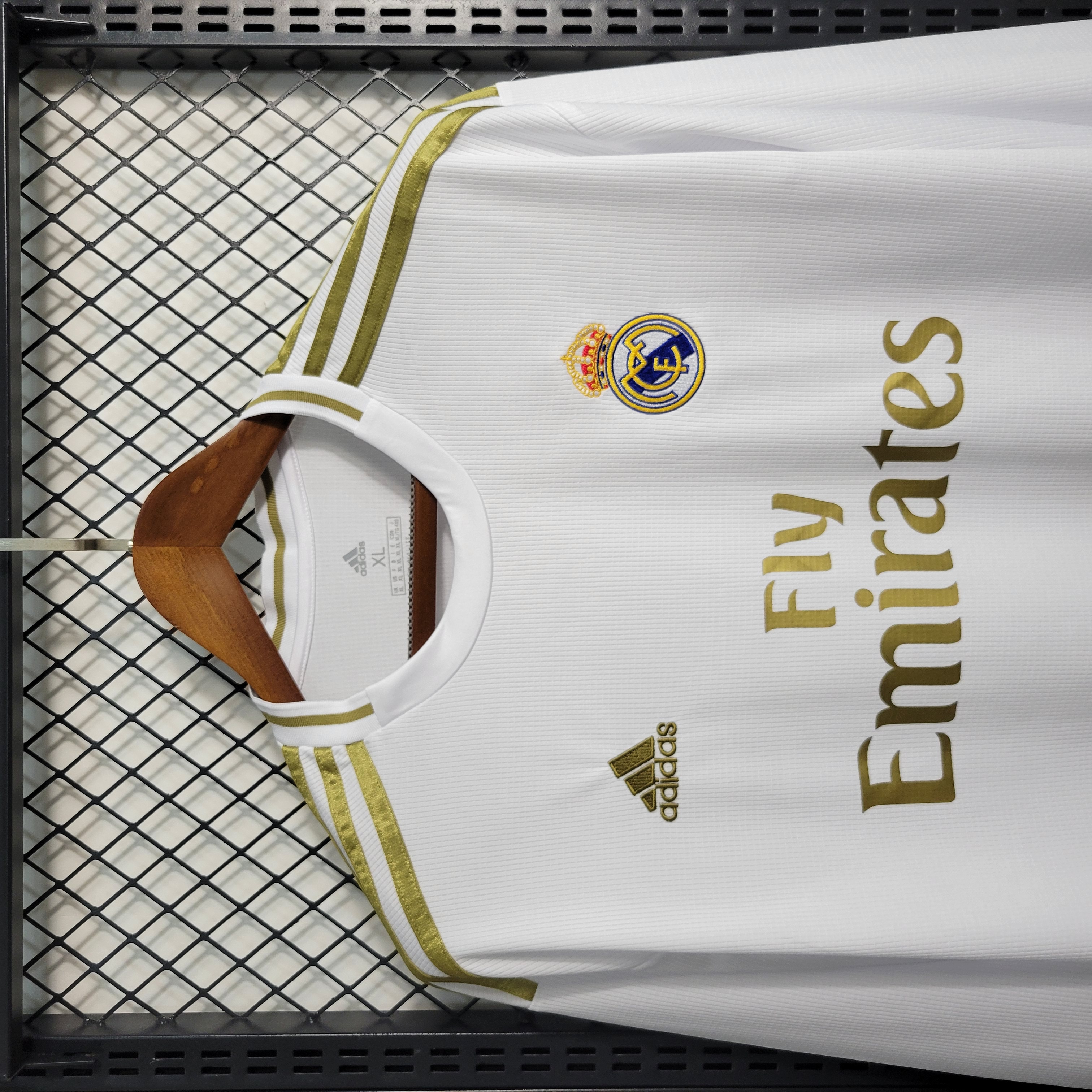 AlphaJersey-Retro Real Madrid 19-20 Home Stadium Long Sleeve Jersey