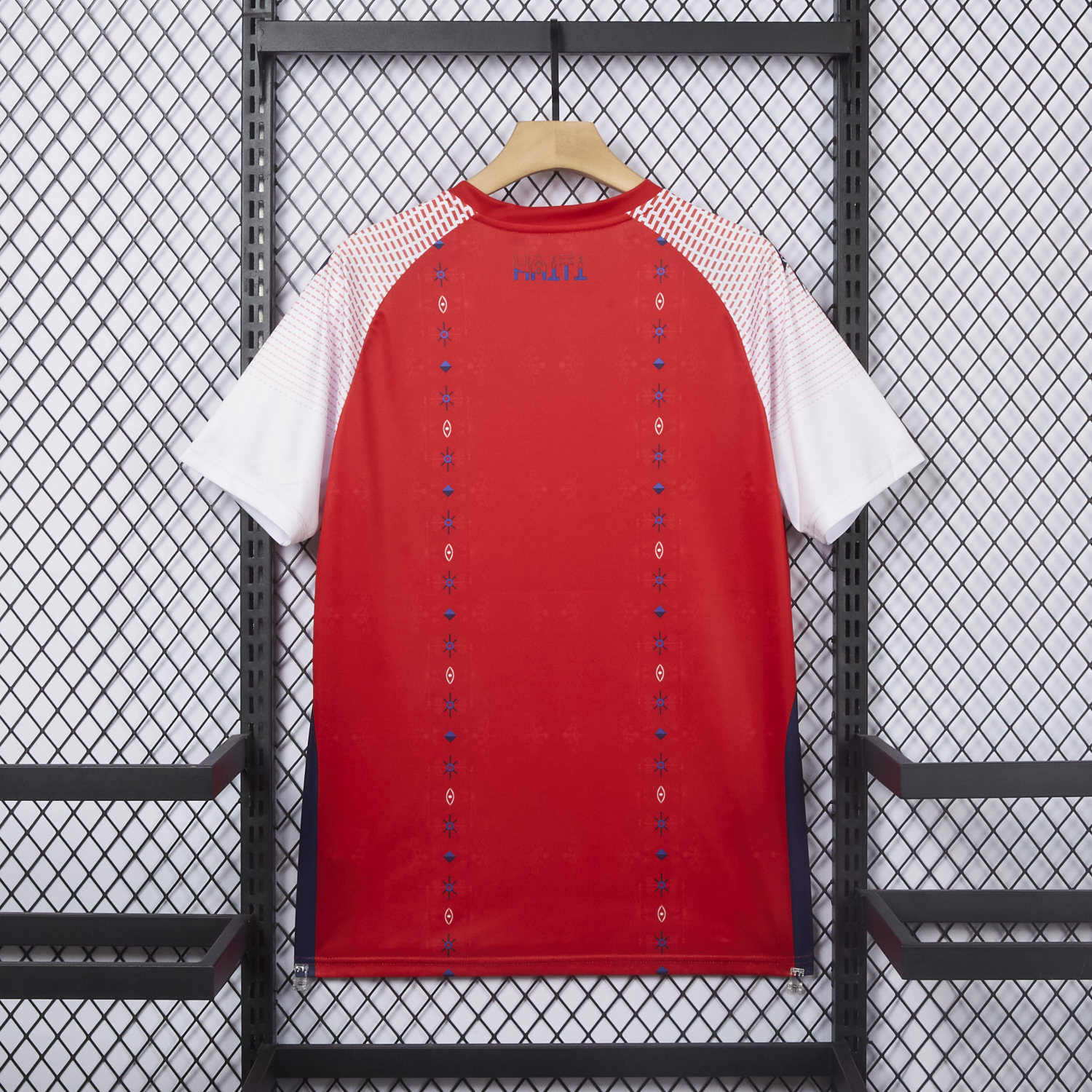 AlphaJersey-Haiti 25-26 Third Red Jersey - Fans Version